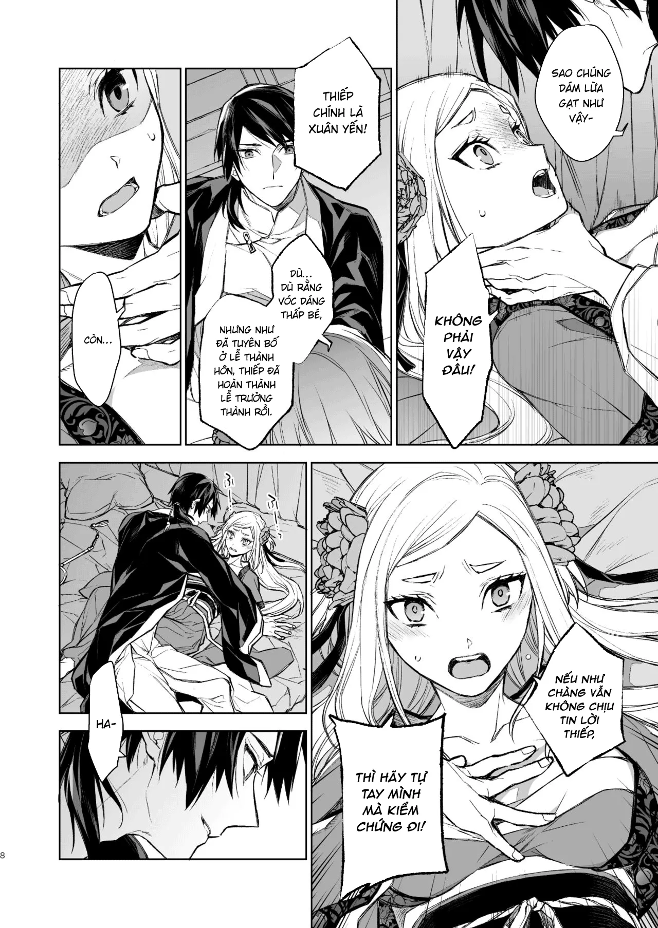 HentaiVN.net - Ảnh 8 - Yến Lam Khuê Trung Cố Thoại [Enran Keichuu Kowa, 燕嵐閨中顧話] - Chap 1