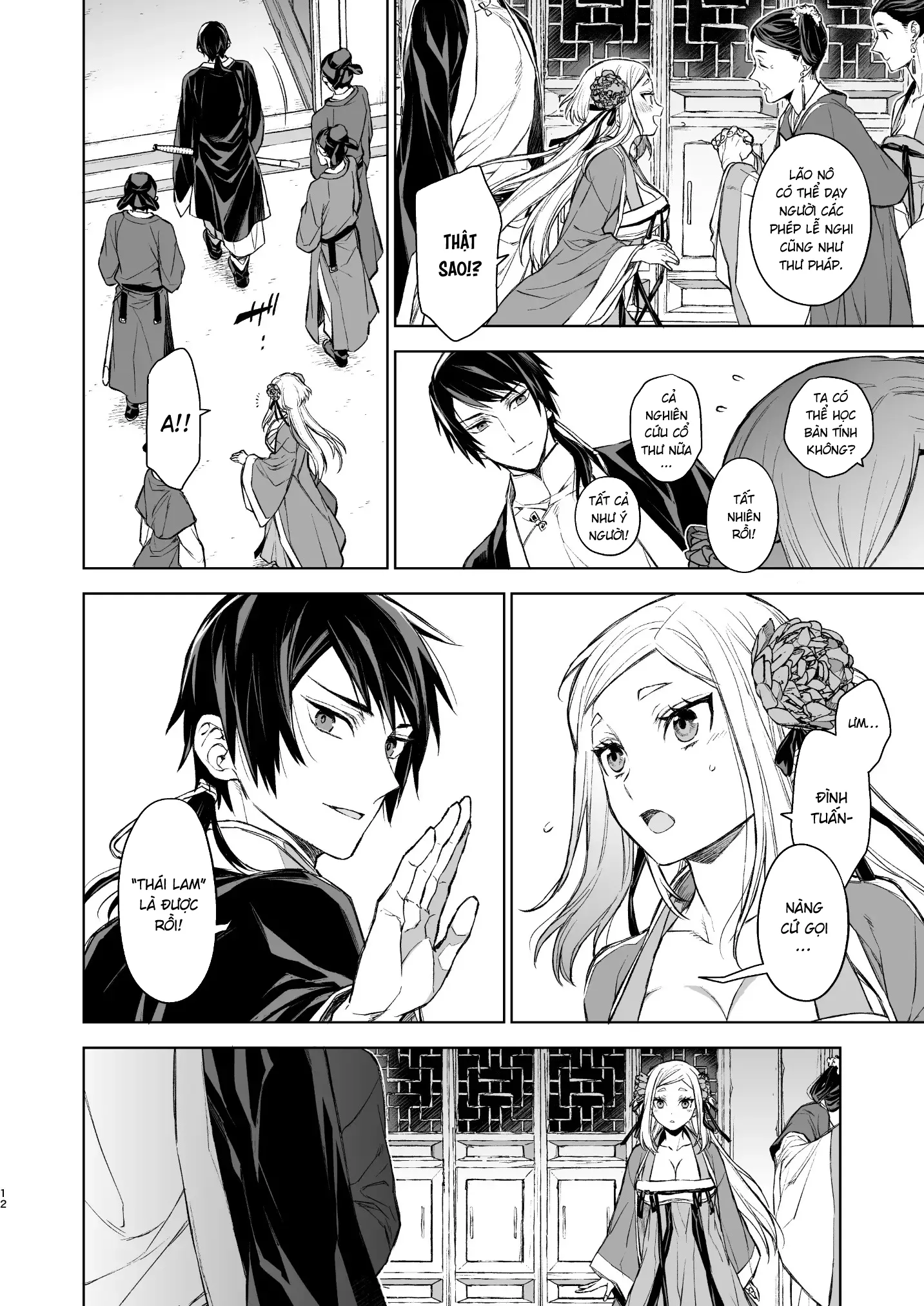 HentaiVN.net - Ảnh 13 - Yến Lam Khuê Trung Cố Thoại [Enran Keichuu Kowa, 燕嵐閨中顧話] - Chap 2