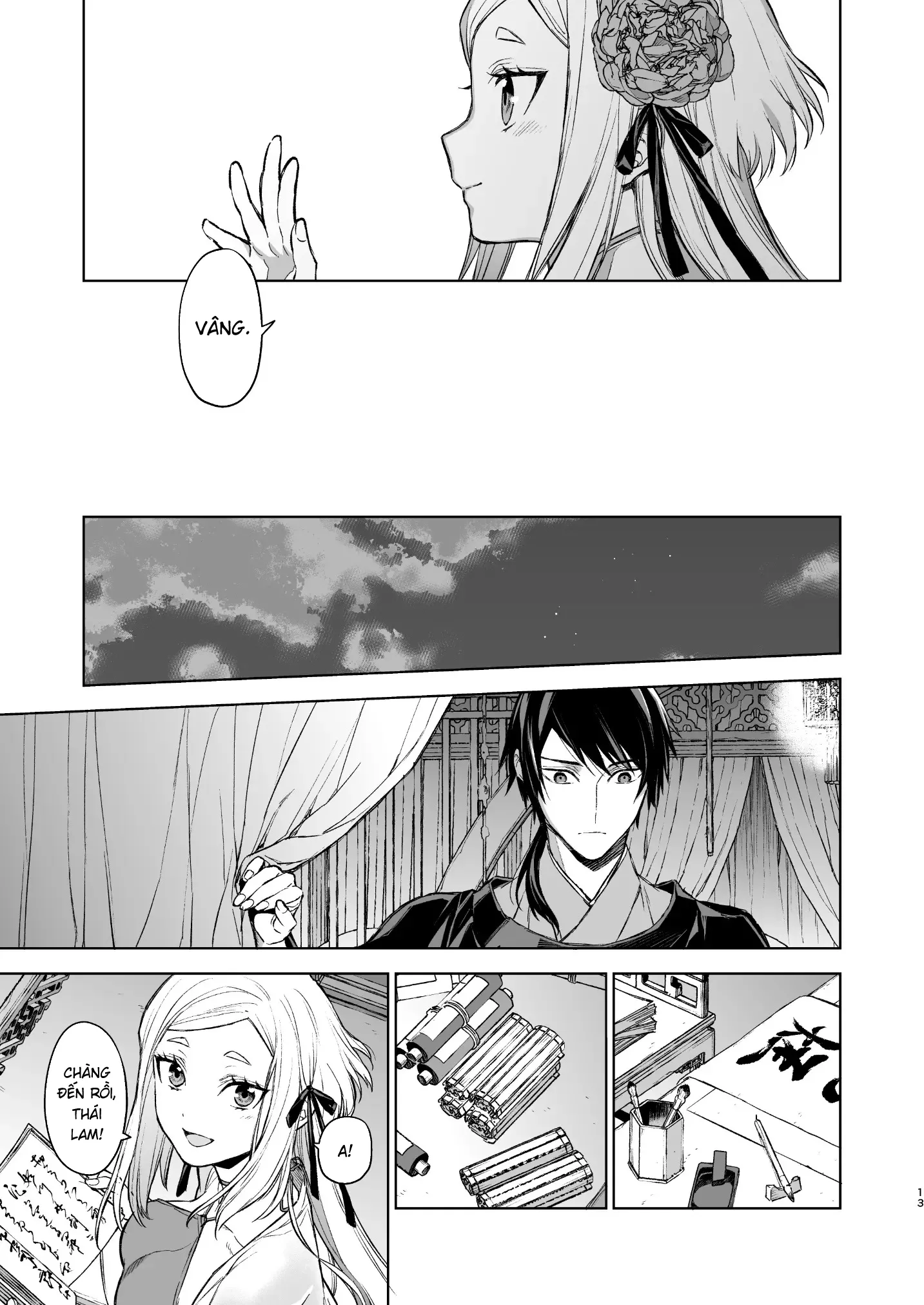 HentaiVN.net - Ảnh 14 - Yến Lam Khuê Trung Cố Thoại [Enran Keichuu Kowa, 燕嵐閨中顧話] - Chap 2