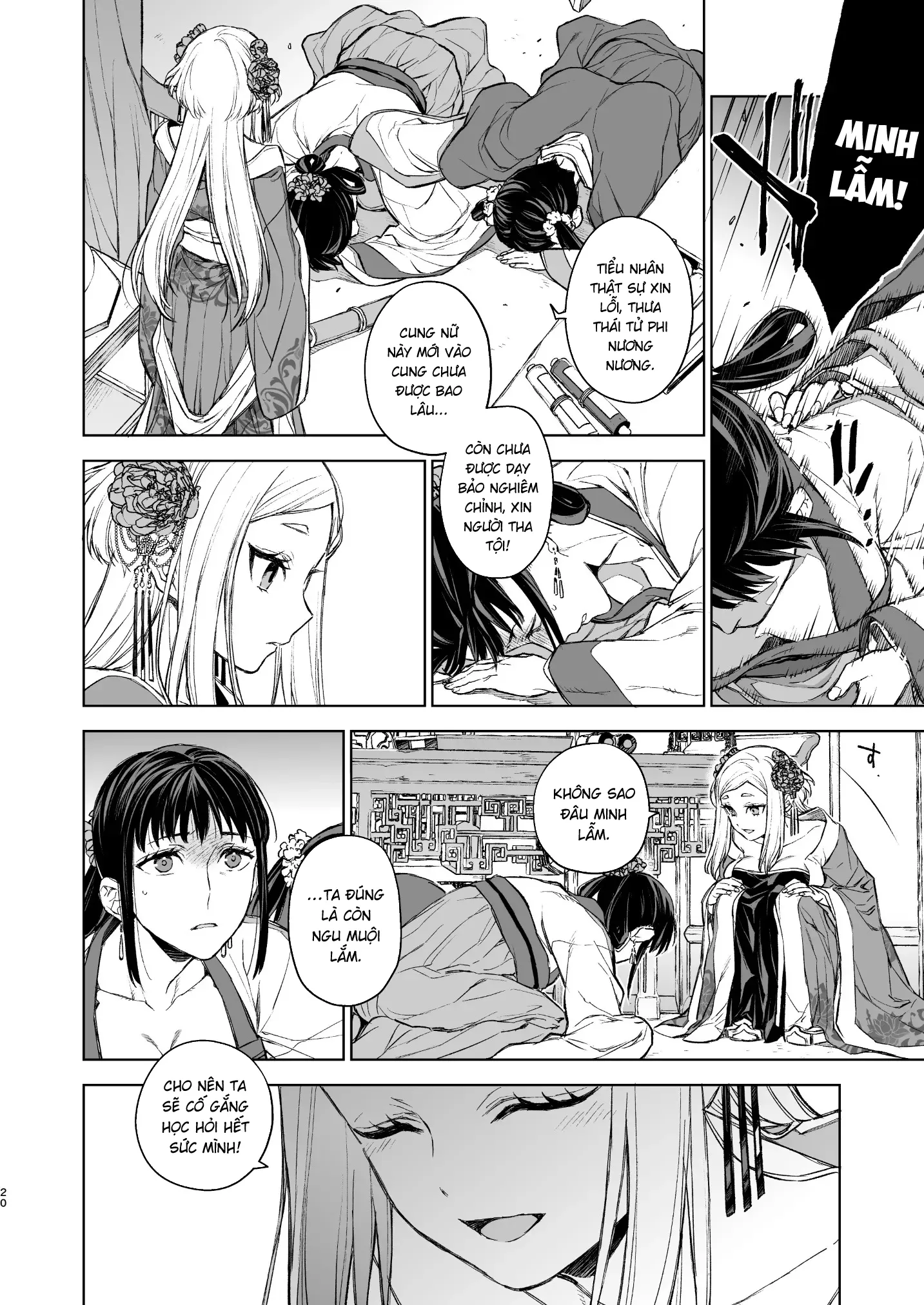HentaiVN.net - Ảnh 21 - Yến Lam Khuê Trung Cố Thoại [Enran Keichuu Kowa, 燕嵐閨中顧話] - Chap 2