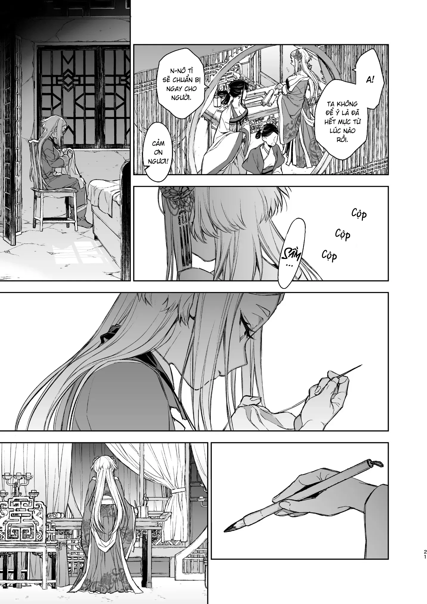 HentaiVN.net - Ảnh 22 - Yến Lam Khuê Trung Cố Thoại [Enran Keichuu Kowa, 燕嵐閨中顧話] - Chap 2