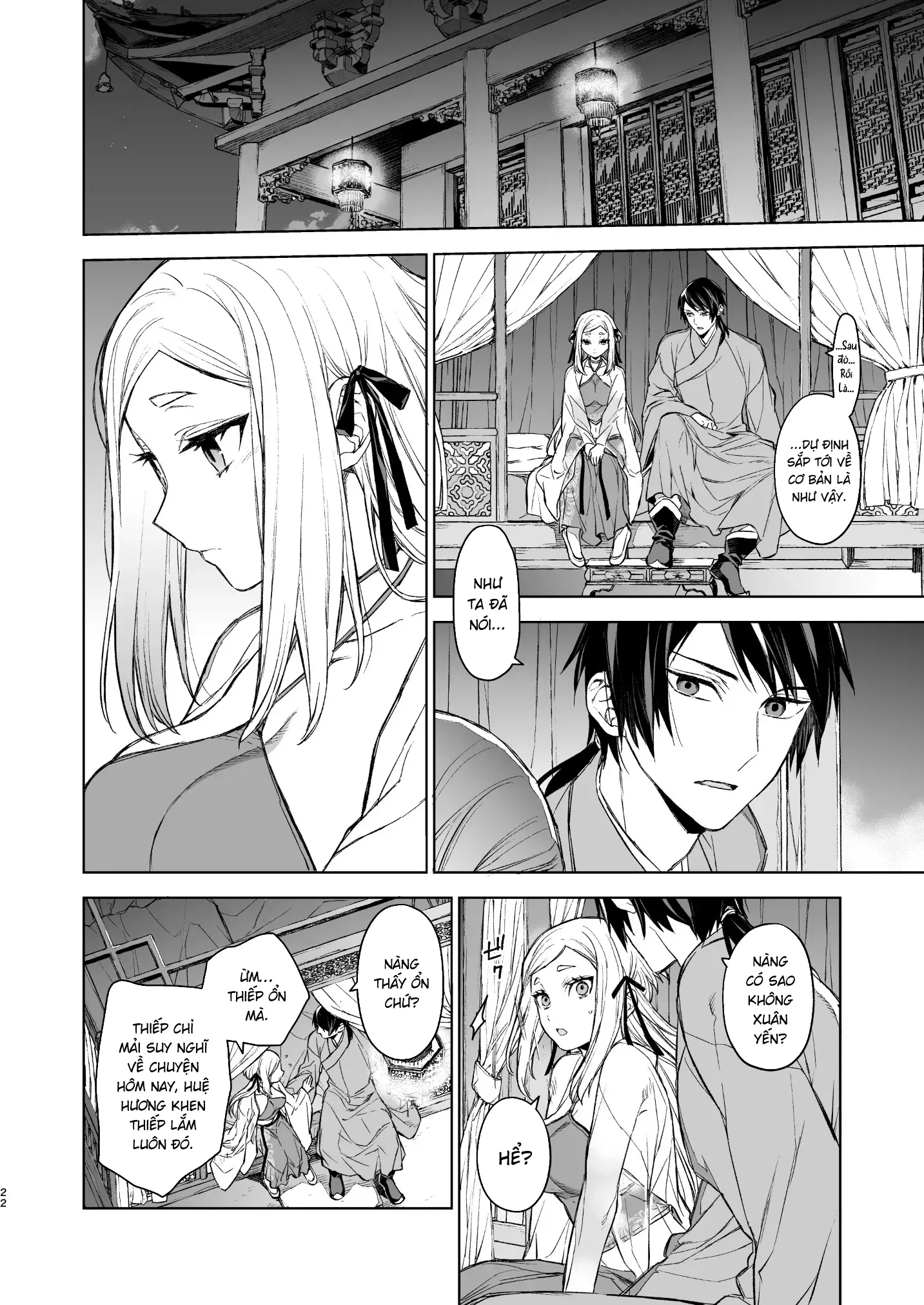 HentaiVN.net - Ảnh 23 - Yến Lam Khuê Trung Cố Thoại [Enran Keichuu Kowa, 燕嵐閨中顧話] - Chap 2