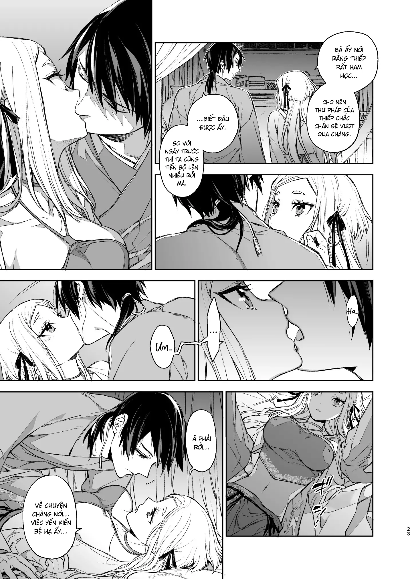 HentaiVN.net - Ảnh 24 - Yến Lam Khuê Trung Cố Thoại [Enran Keichuu Kowa, 燕嵐閨中顧話] - Chap 2