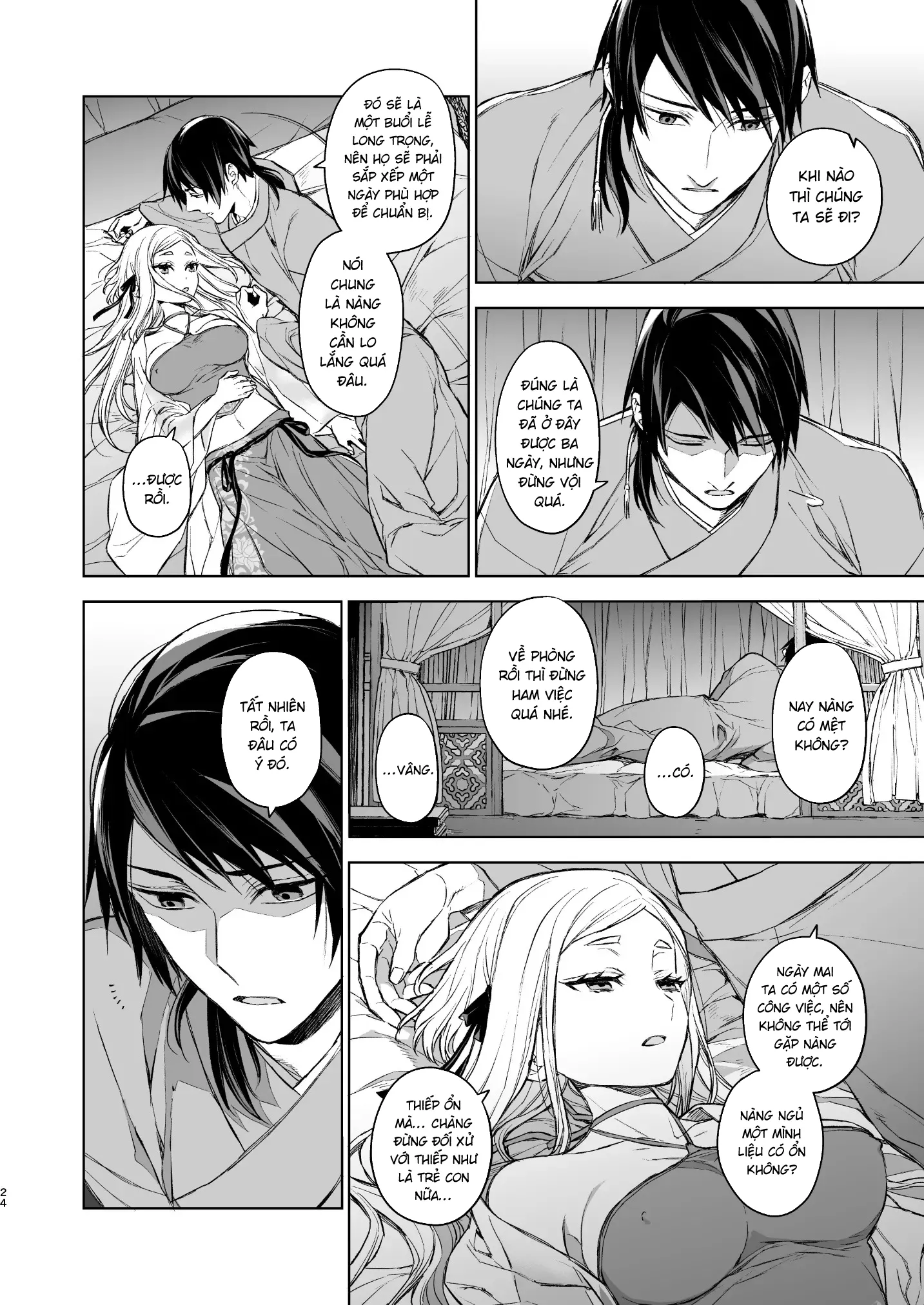 HentaiVN.net - Ảnh 25 - Yến Lam Khuê Trung Cố Thoại [Enran Keichuu Kowa, 燕嵐閨中顧話] - Chap 2