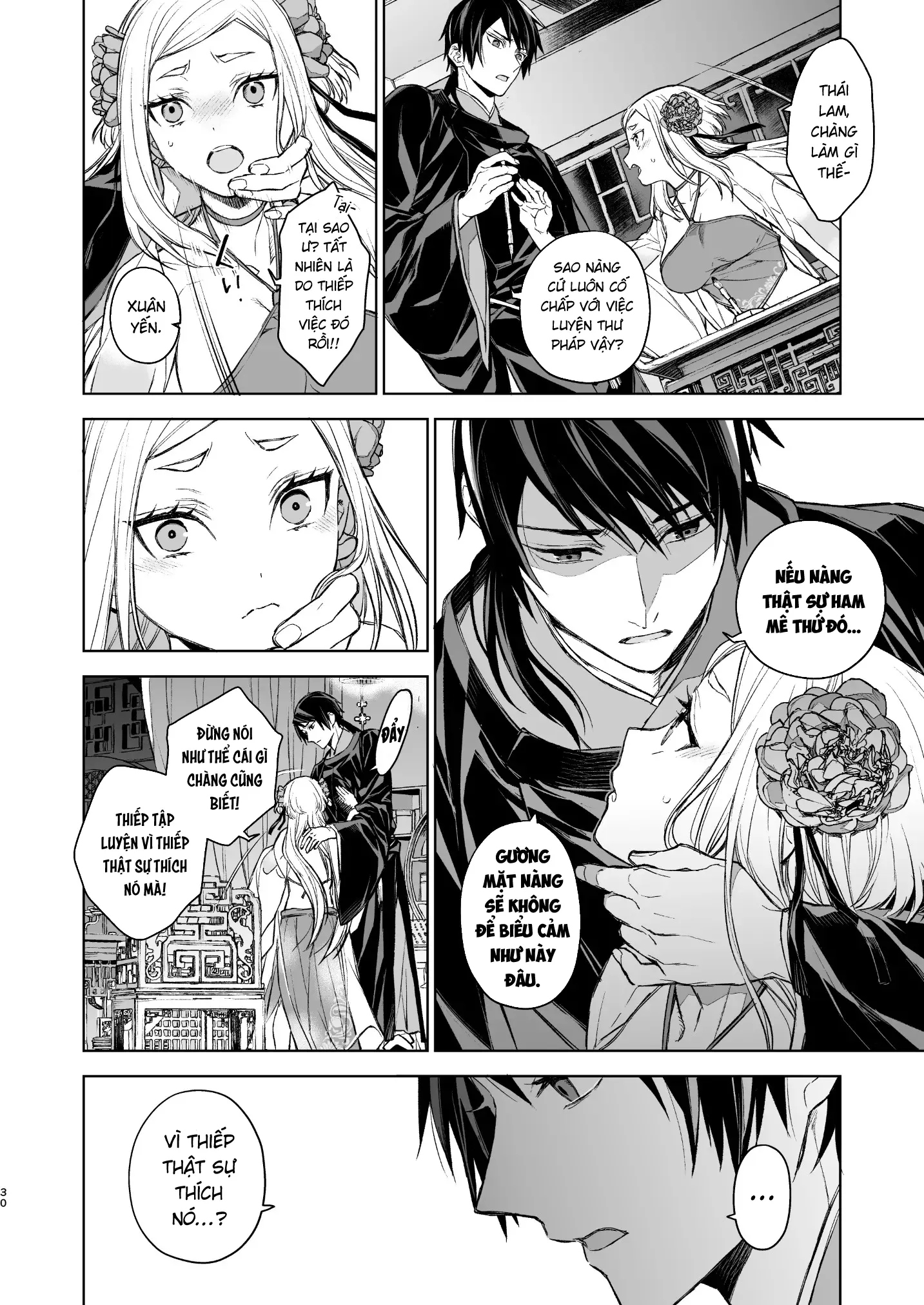 HentaiVN.net - Ảnh 31 - Yến Lam Khuê Trung Cố Thoại [Enran Keichuu Kowa, 燕嵐閨中顧話] - Chap 2