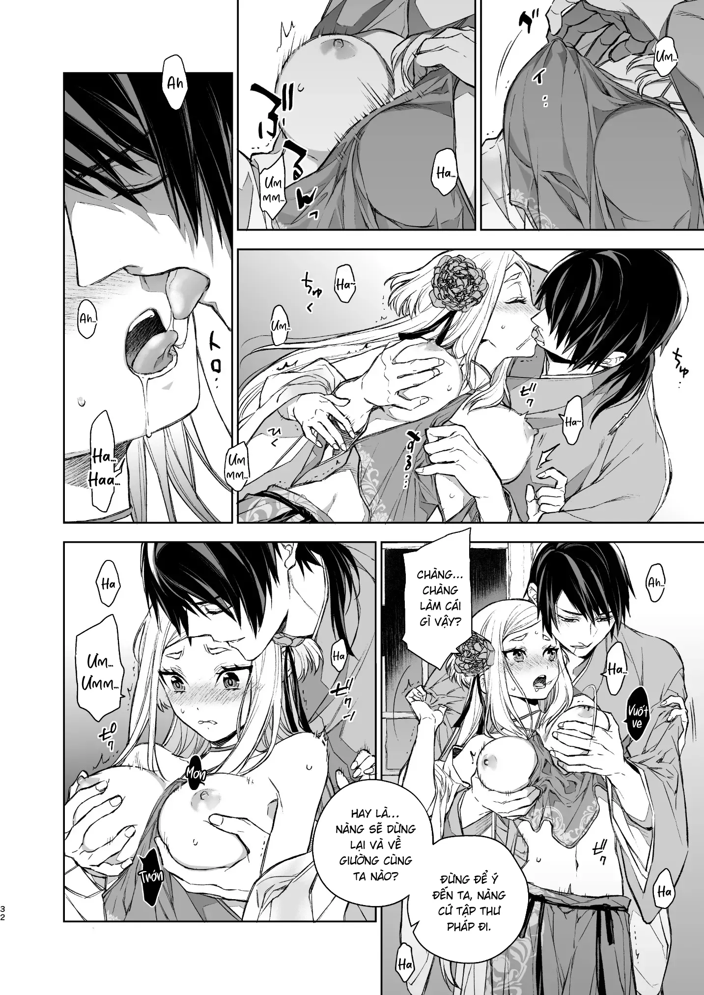 HentaiVN.net - Ảnh 33 - Yến Lam Khuê Trung Cố Thoại [Enran Keichuu Kowa, 燕嵐閨中顧話] - Chap 2