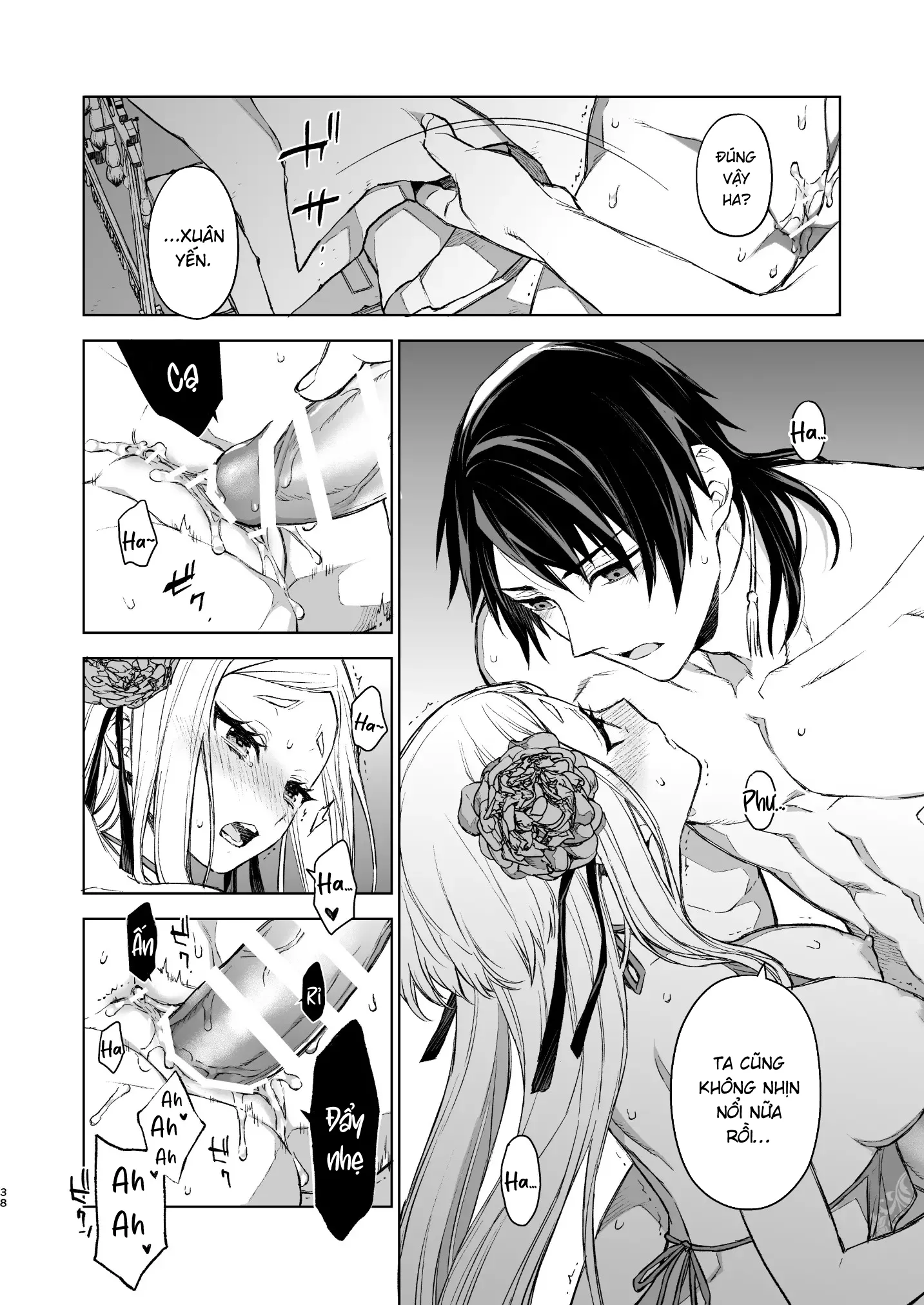 HentaiVN.net - Ảnh 39 - Yến Lam Khuê Trung Cố Thoại [Enran Keichuu Kowa, 燕嵐閨中顧話] - Chap 2