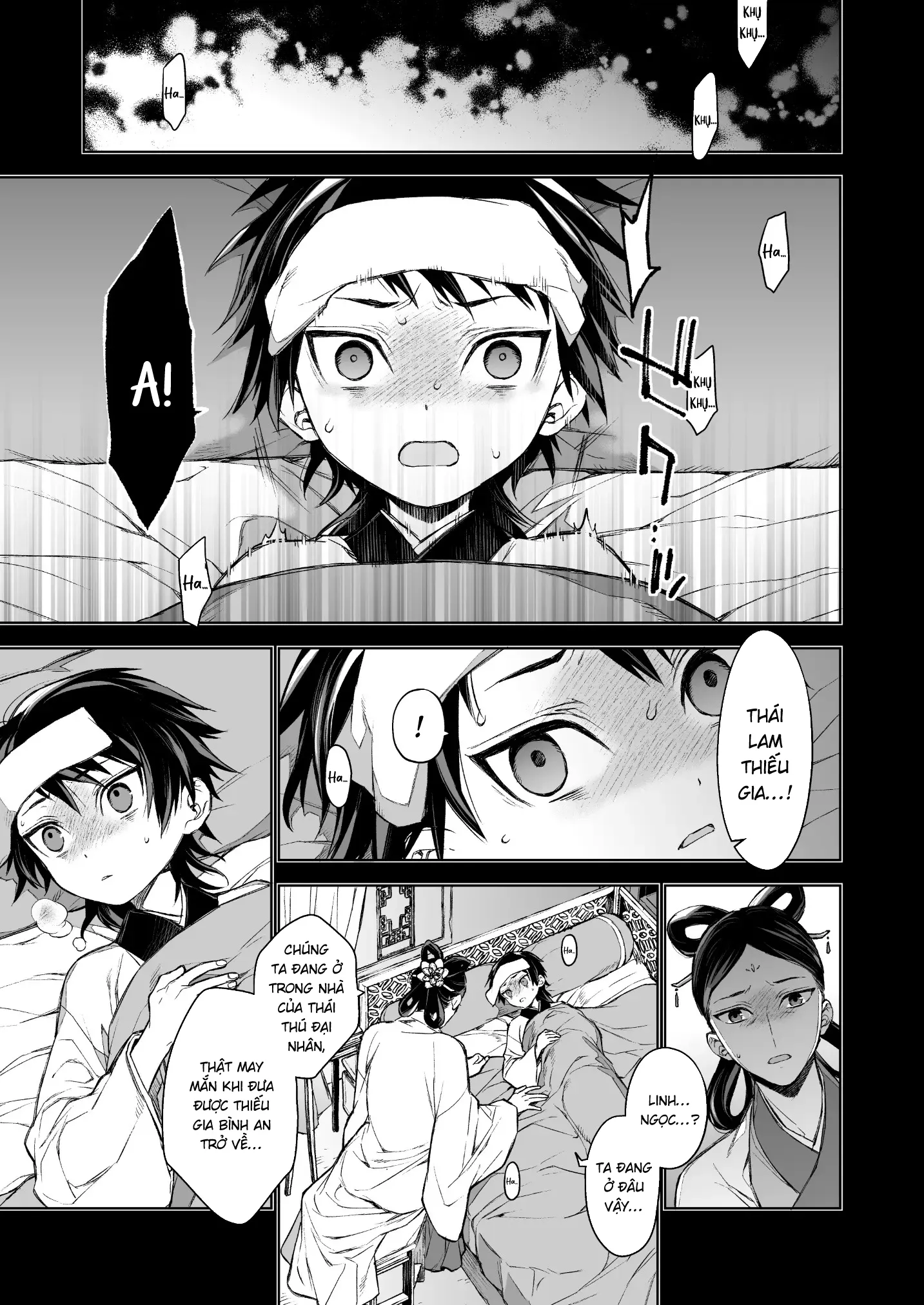 HentaiVN.net - Ảnh 4 - Yến Lam Khuê Trung Cố Thoại [Enran Keichuu Kowa, 燕嵐閨中顧話] - Chap 2