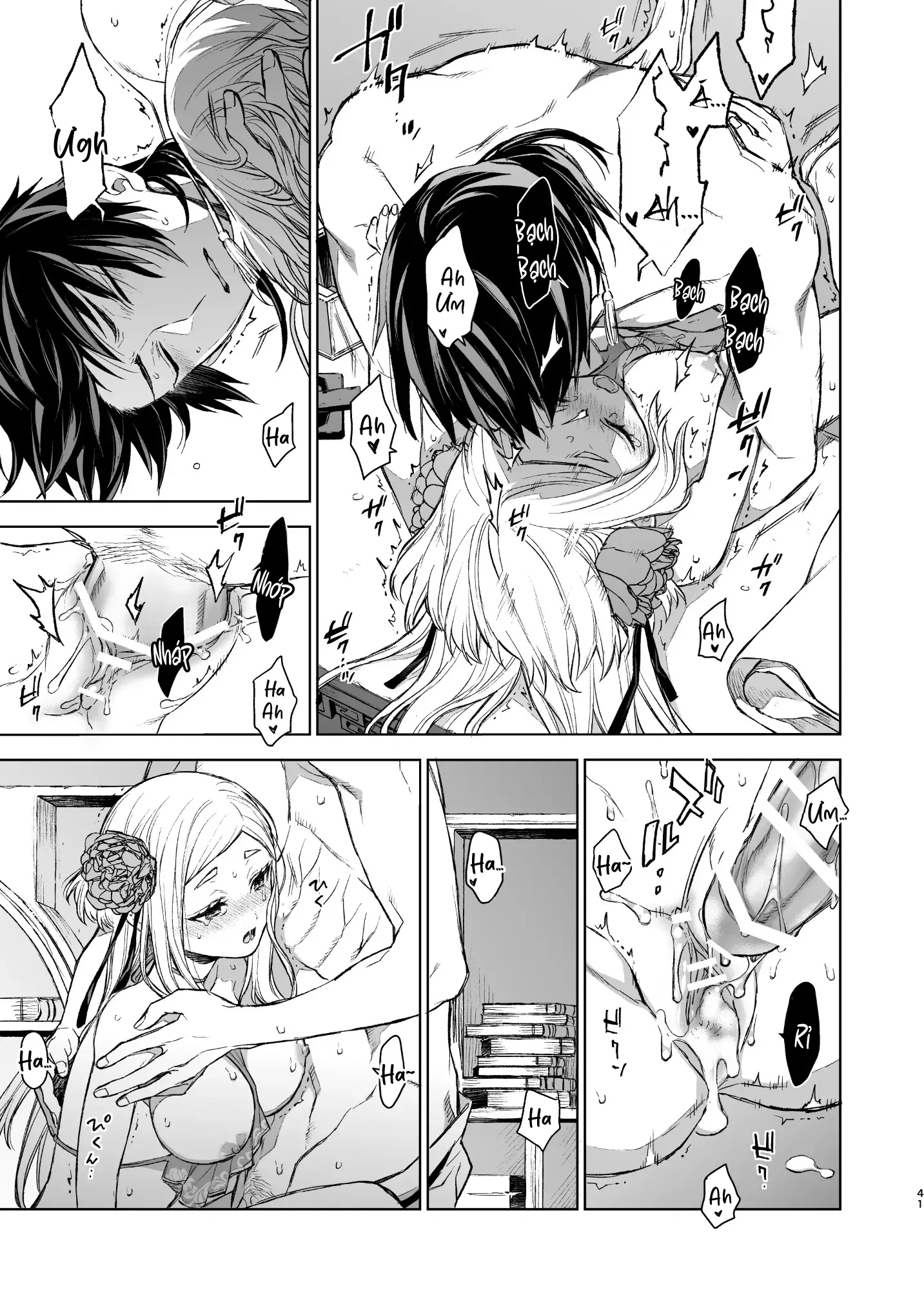 HentaiVN.net - Ảnh 42 - Yến Lam Khuê Trung Cố Thoại [Enran Keichuu Kowa, 燕嵐閨中顧話] - Chap 2