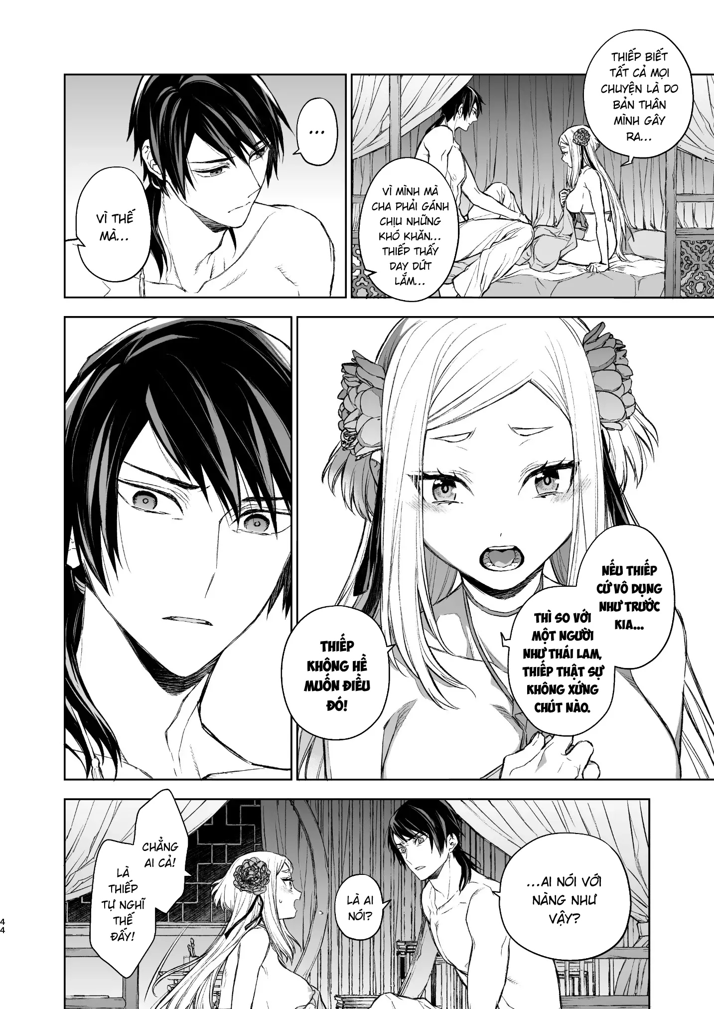 HentaiVN.net - Ảnh 45 - Yến Lam Khuê Trung Cố Thoại [Enran Keichuu Kowa, 燕嵐閨中顧話] - Chap 2