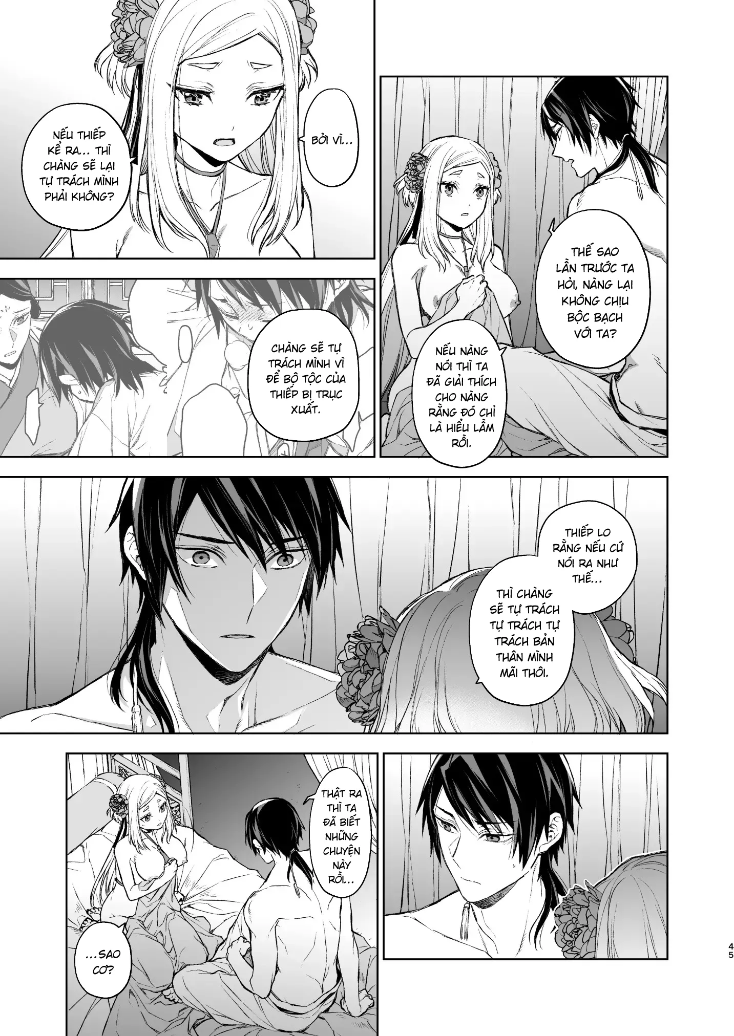 HentaiVN.net - Ảnh 46 - Yến Lam Khuê Trung Cố Thoại [Enran Keichuu Kowa, 燕嵐閨中顧話] - Chap 2