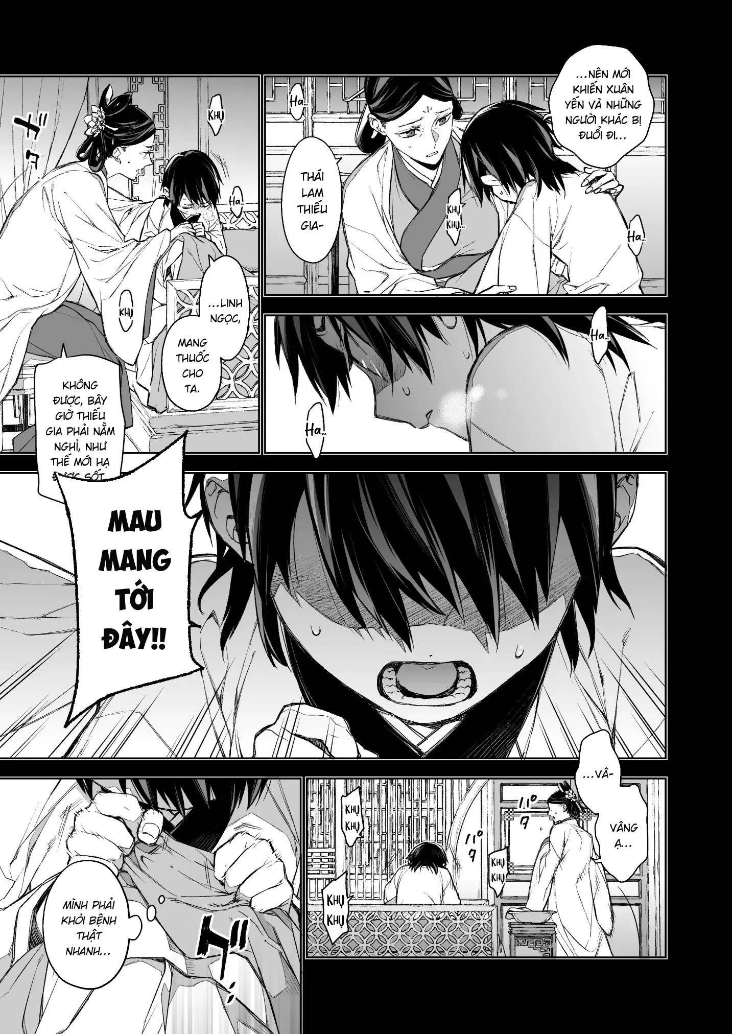 HentaiVN.net - Ảnh 6 - Yến Lam Khuê Trung Cố Thoại [Enran Keichuu Kowa, 燕嵐閨中顧話] - Chap 2