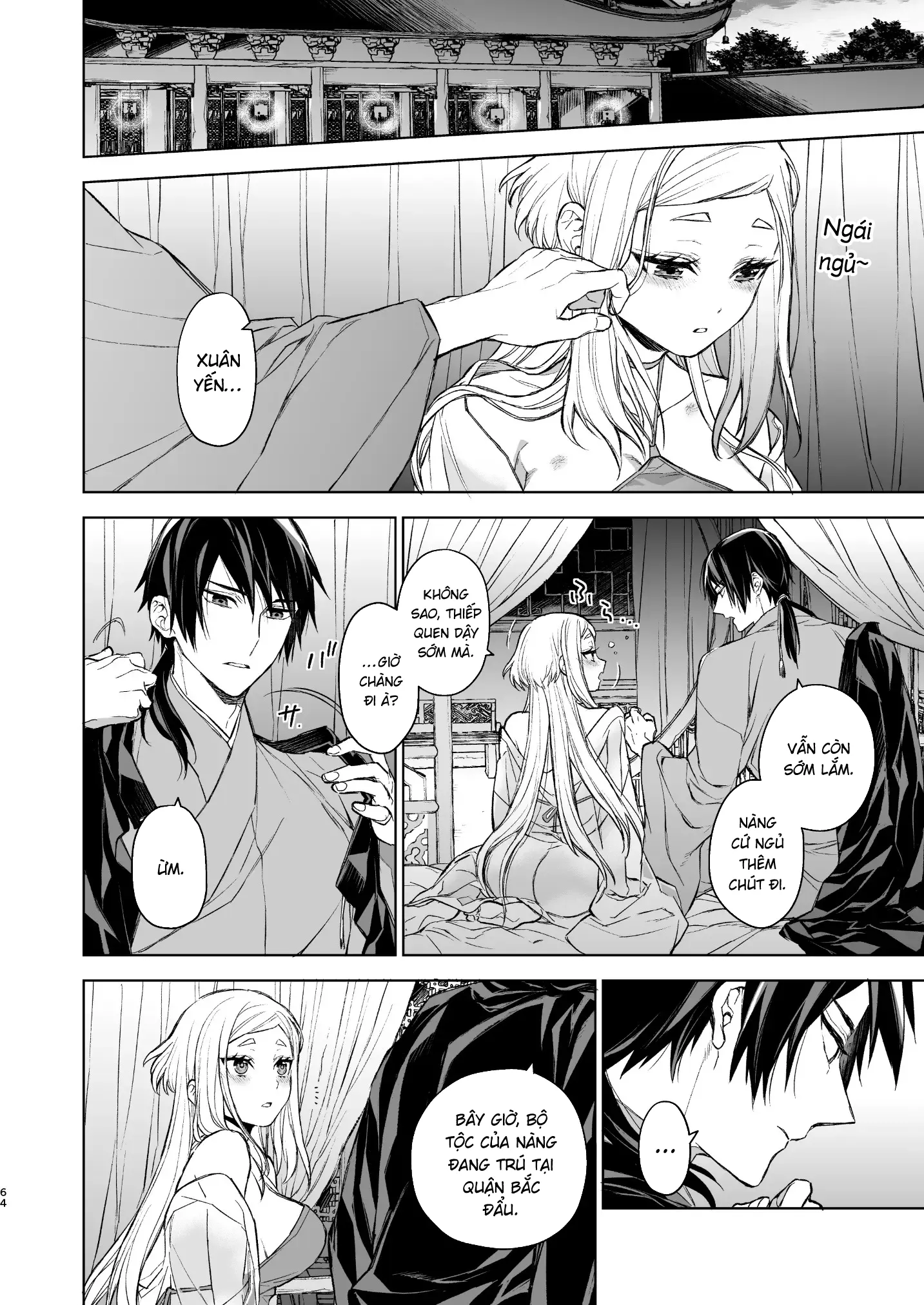 HentaiVN.net - Ảnh 65 - Yến Lam Khuê Trung Cố Thoại [Enran Keichuu Kowa, 燕嵐閨中顧話] - Chap 2