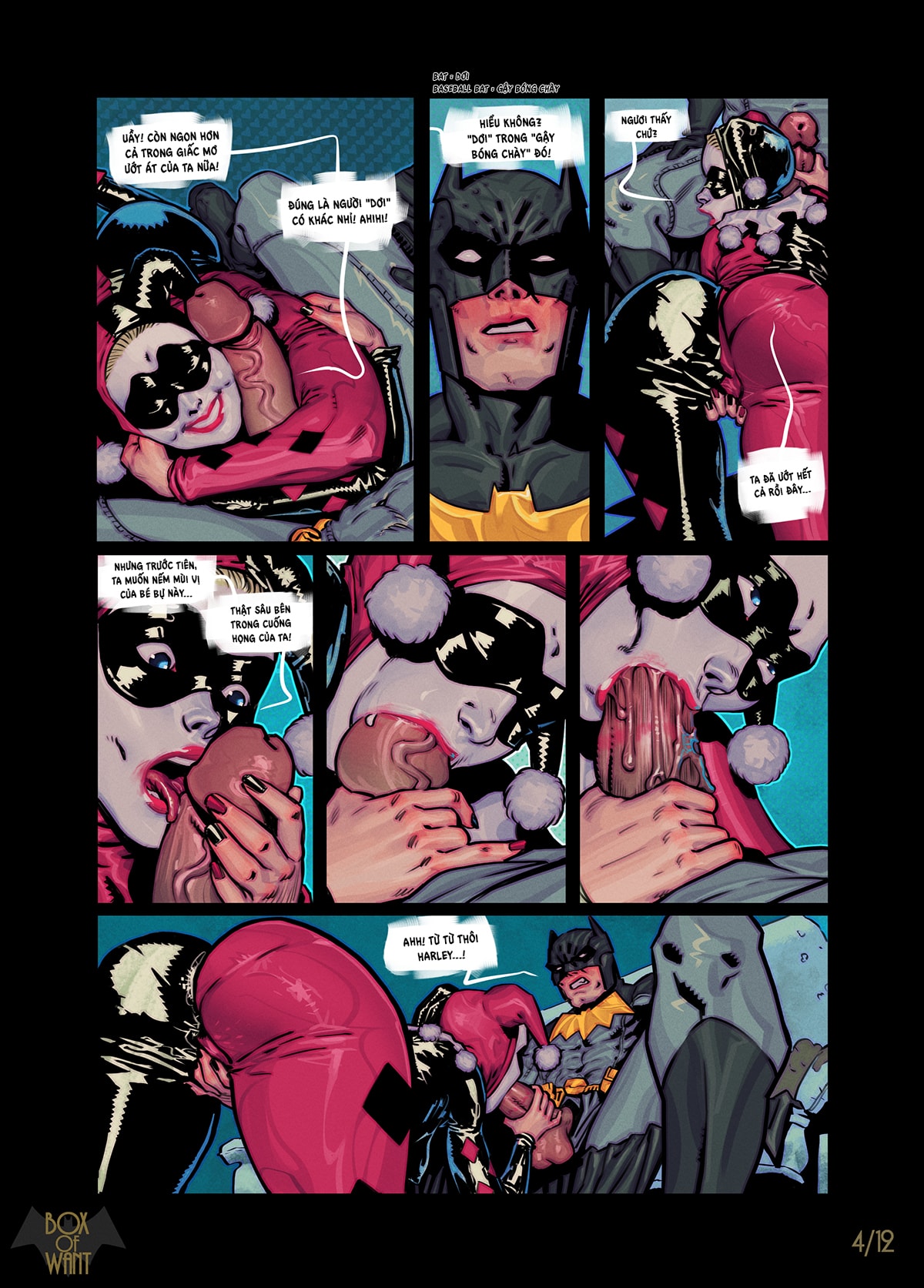 HentaiVN.net - Ảnh 5 - Cạm bẫy chết người của Harley Quinn [Bat+Quinn: Planned Backfire] - Chap 1