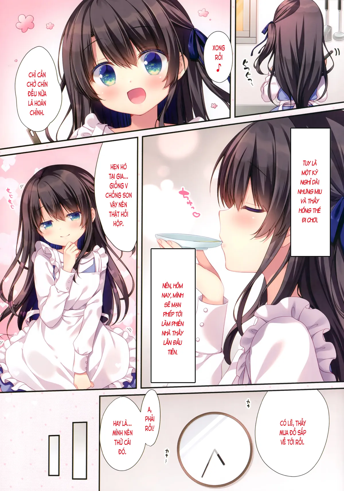 HentaiVN.net - Ảnh 4 - Lớp phụ đạo bí mật (nguyên tác) [ナイショの課外授業; Naisho no Kagai Jugyou] - Chap 2