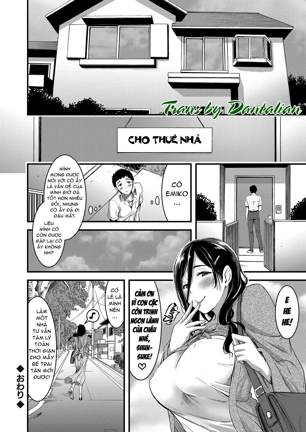HentaiVN.net - Ảnh 25 - Nhà Tư Vấn Tâm Lý Thèm Thuồng Trai Tân [Doutei Tsumamigui Counselor ~Yuujin no Musuko ni Kindan Fudeoroshi~; The Counselor Who Eats Virgins for Breakfast ~Deflowering Her Friend's Son~] - Chap 1