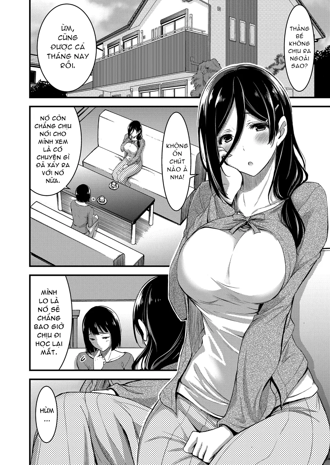 HentaiVN.net - Ảnh 3 - Nhà Tư Vấn Tâm Lý Thèm Thuồng Trai Tân [Doutei Tsumamigui Counselor ~Yuujin no Musuko ni Kindan Fudeoroshi~; The Counselor Who Eats Virgins for Breakfast ~Deflowering Her Friend's Son~] - Chap 1