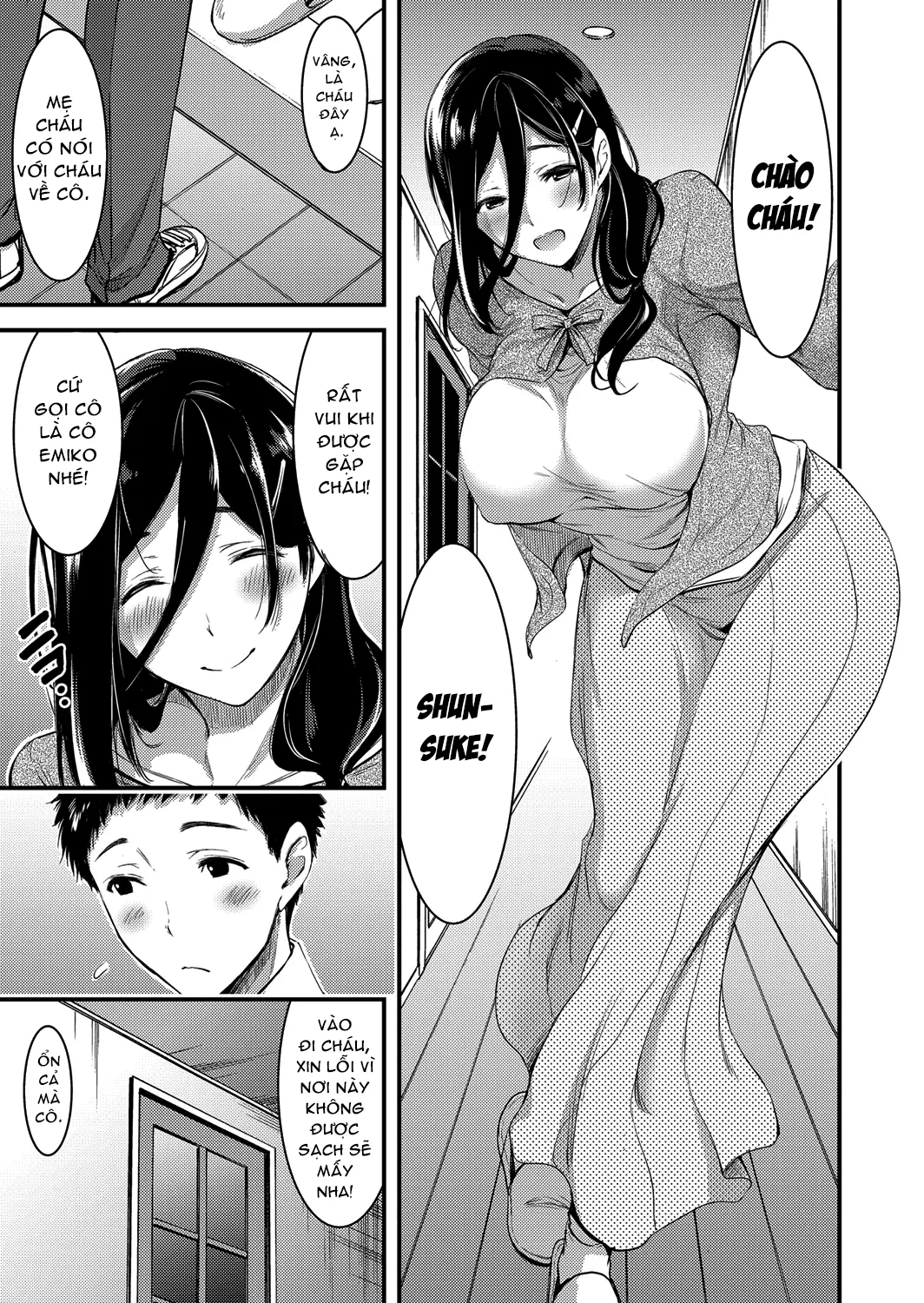 HentaiVN.net - Ảnh 6 - Nhà Tư Vấn Tâm Lý Thèm Thuồng Trai Tân [Doutei Tsumamigui Counselor ~Yuujin no Musuko ni Kindan Fudeoroshi~; The Counselor Who Eats Virgins for Breakfast ~Deflowering Her Friend's Son~] - Chap 1