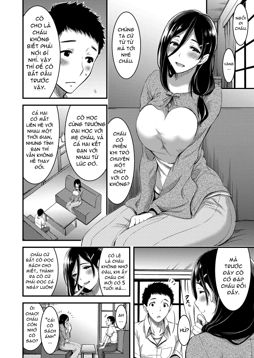 HentaiVN.net - Ảnh 7 - Nhà Tư Vấn Tâm Lý Thèm Thuồng Trai Tân [Doutei Tsumamigui Counselor ~Yuujin no Musuko ni Kindan Fudeoroshi~; The Counselor Who Eats Virgins for Breakfast ~Deflowering Her Friend's Son~] - Chap 1