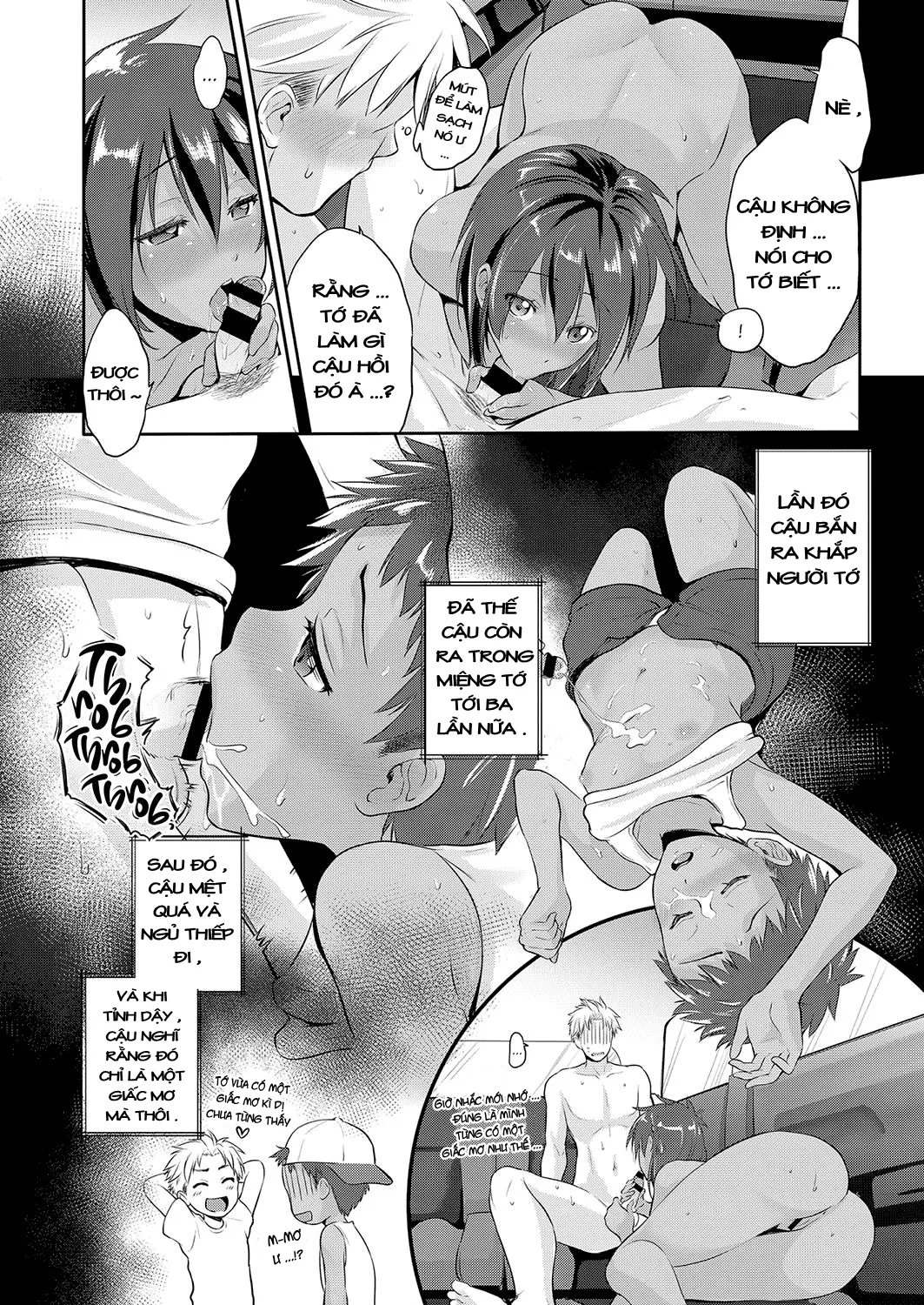 HentaiVN.net - Ảnh 27 - Hồi ức ngày hè rực rỡ [Natsuiro Remember; Summer-Colored Remembrance] - Chap 1