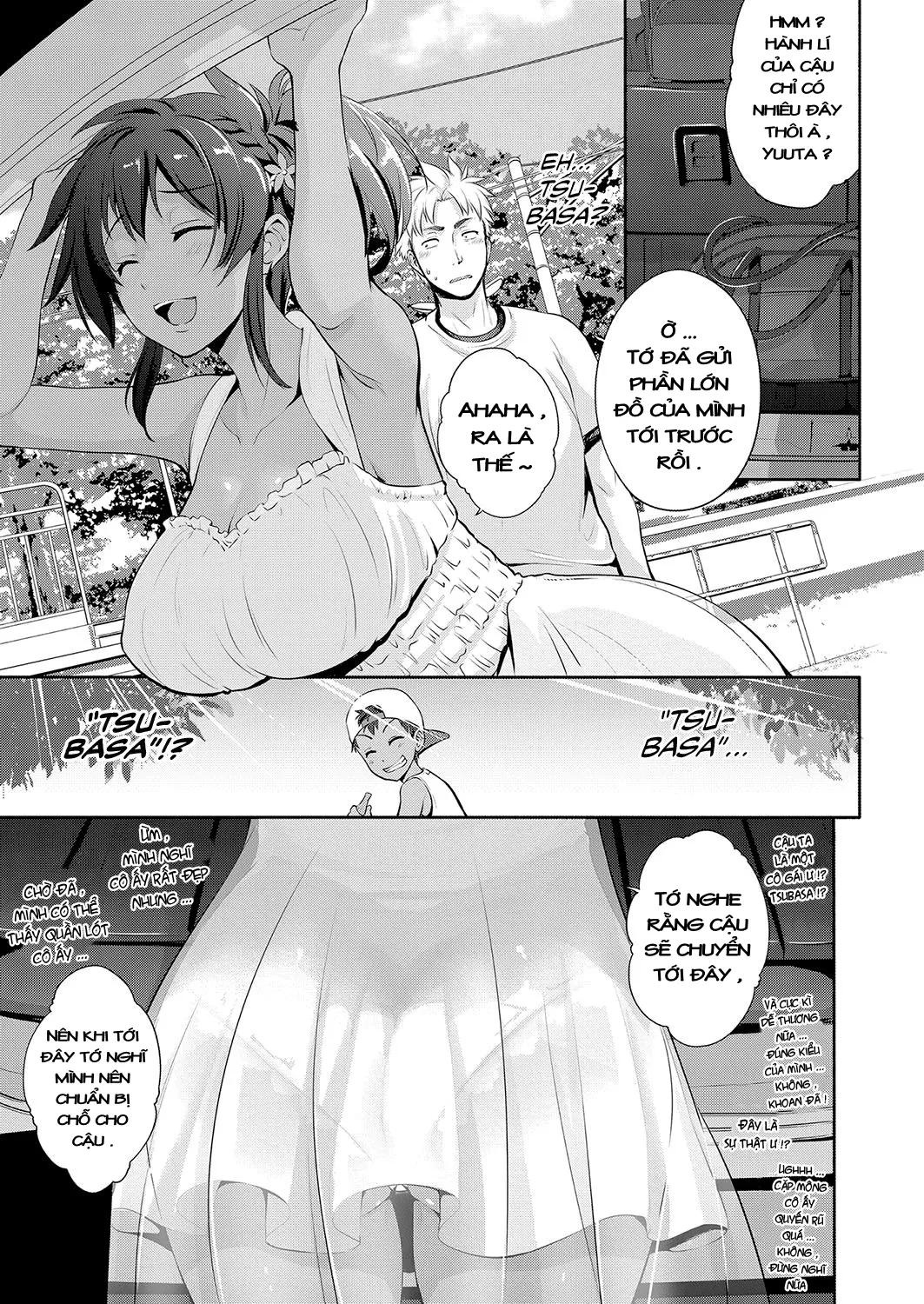 HentaiVN.net - Ảnh 4 - Hồi ức ngày hè rực rỡ [Natsuiro Remember; Summer-Colored Remembrance] - Chap 1