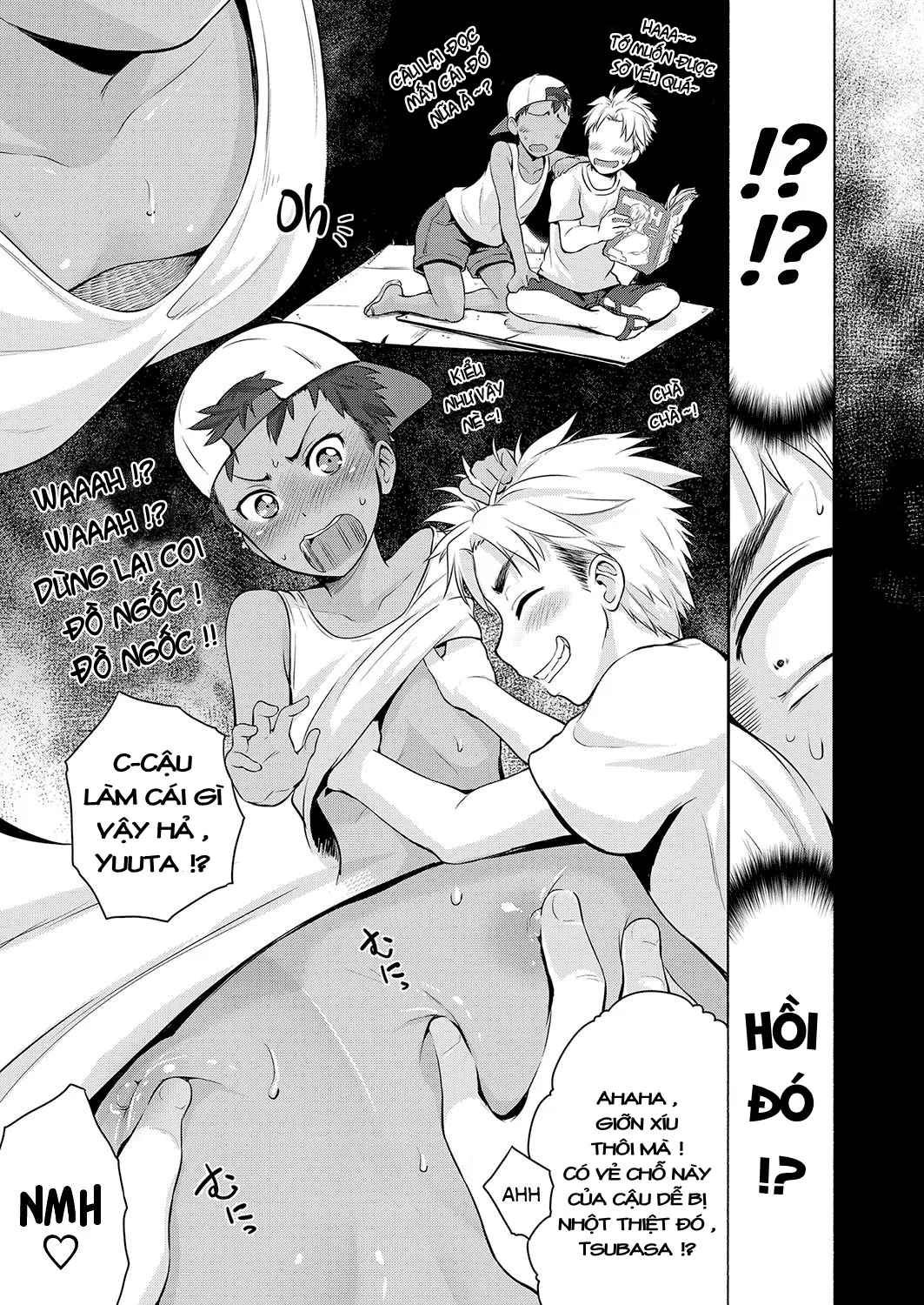 HentaiVN.net - Ảnh 8 - Hồi ức ngày hè rực rỡ [Natsuiro Remember; Summer-Colored Remembrance] - Chap 1