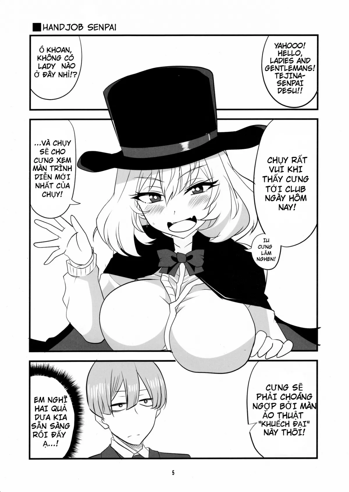 HentaiVN.net - Ảnh 3 - Tejina-Hentai [Tekoki Senpai] - Chap 1