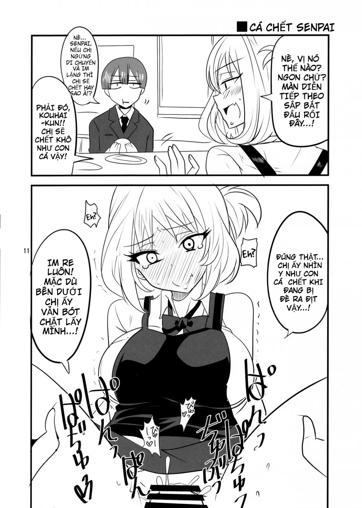 HentaiVN.net - Ảnh 8 - Tejina-Hentai [Tekoki Senpai] - Chap 1