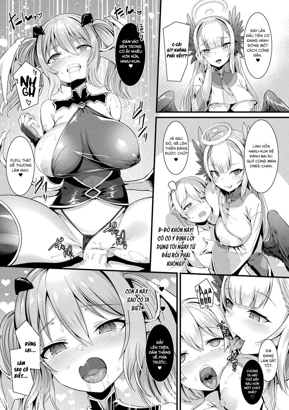 HentaiVN.net - Ảnh 17 - Thiên thần và Ác quỷ [Debi☆En Scramble] - Chap 1