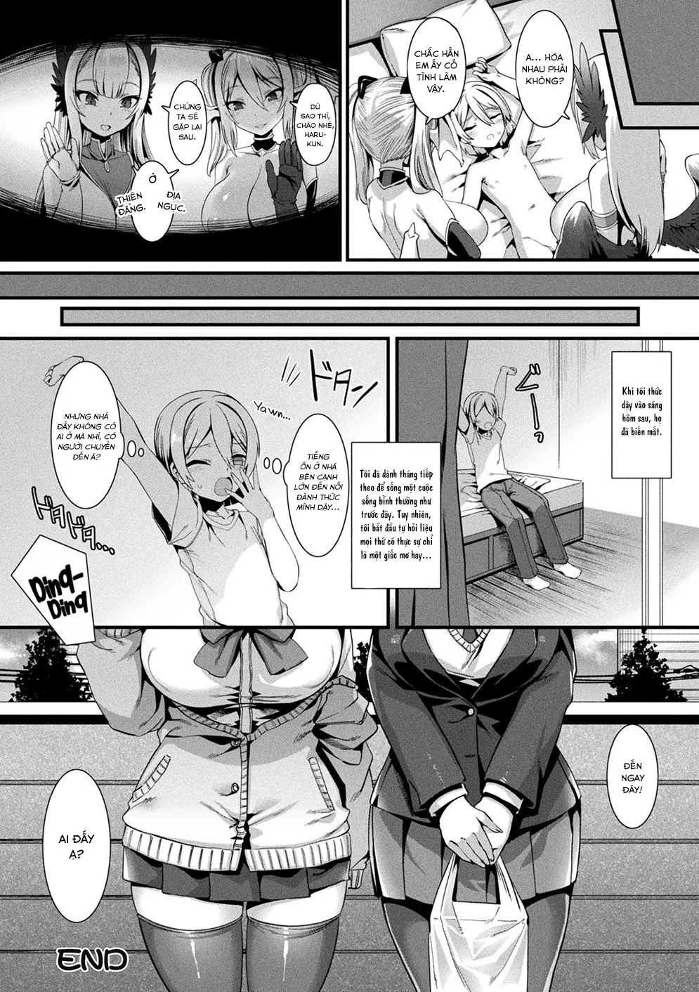 HentaiVN.net - Ảnh 20 - Thiên thần và Ác quỷ [Debi☆En Scramble] - Chap 2