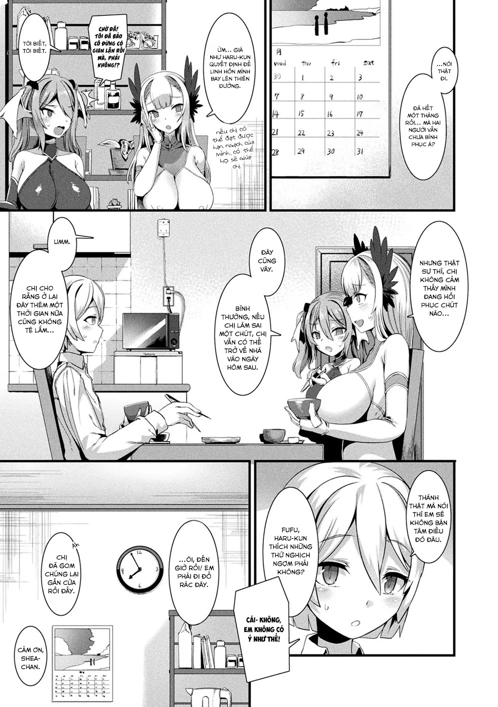HentaiVN.net - Ảnh 5 - Thiên thần và Ác quỷ [Debi☆En Scramble] - Chap 2
