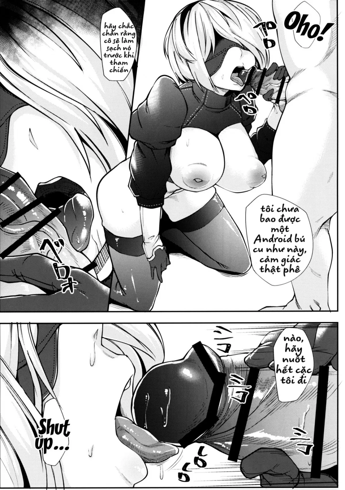 HentaiVN.net - Ảnh 6 - 2B to be Saimin Benki [Nier: Automata] - Chap 1