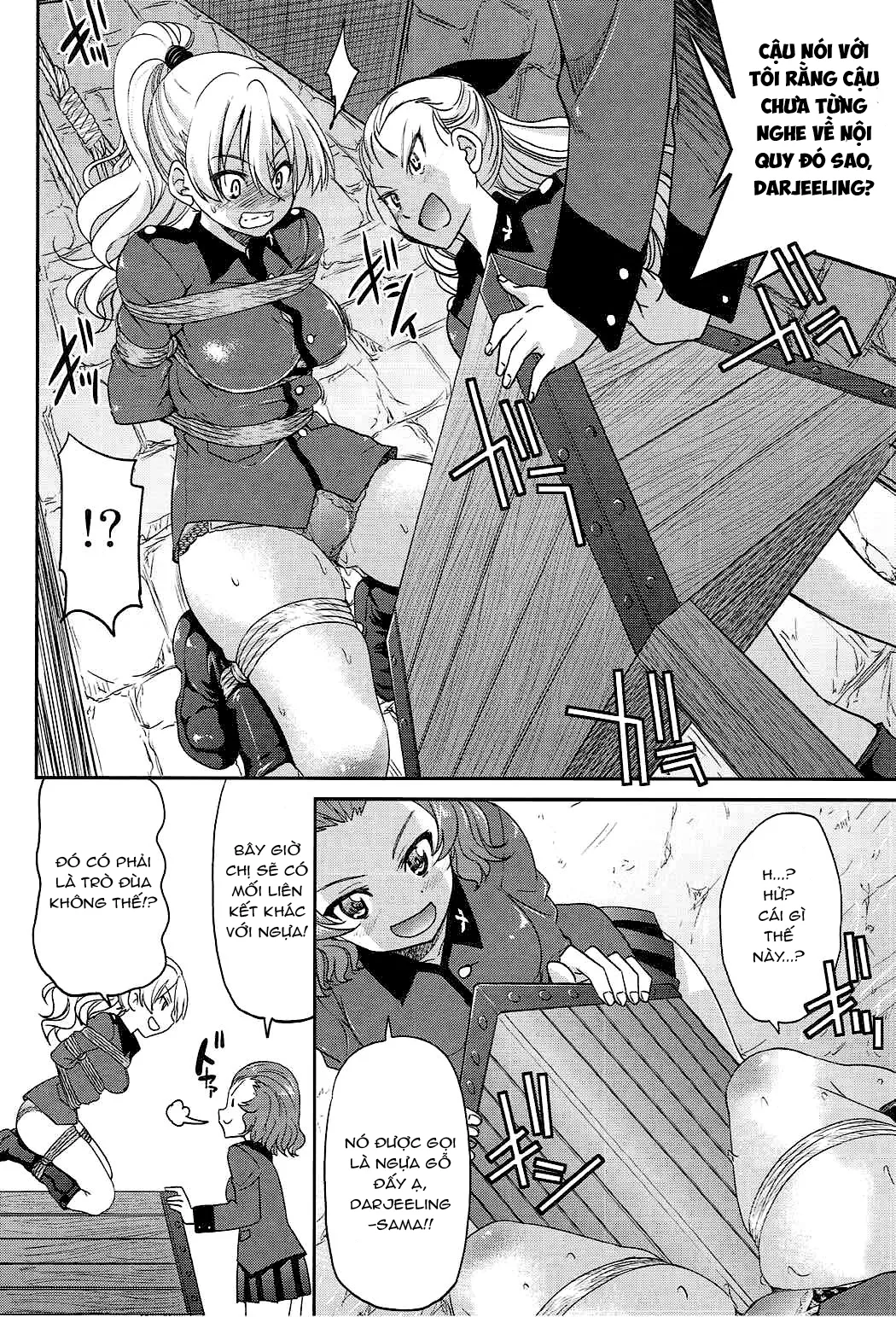 HentaiVN.net - Ảnh 11 - Darjeeling-sama no Ponytail (Girls und Panzer) [ダージリンさまのポニーテール] - Chap 1