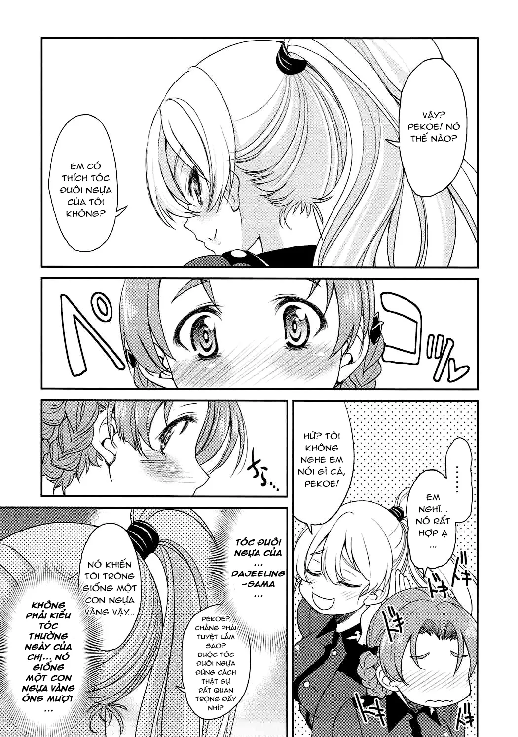 HentaiVN.net - Ảnh 6 - Darjeeling-sama no Ponytail (Girls und Panzer) [ダージリンさまのポニーテール] - Chap 1