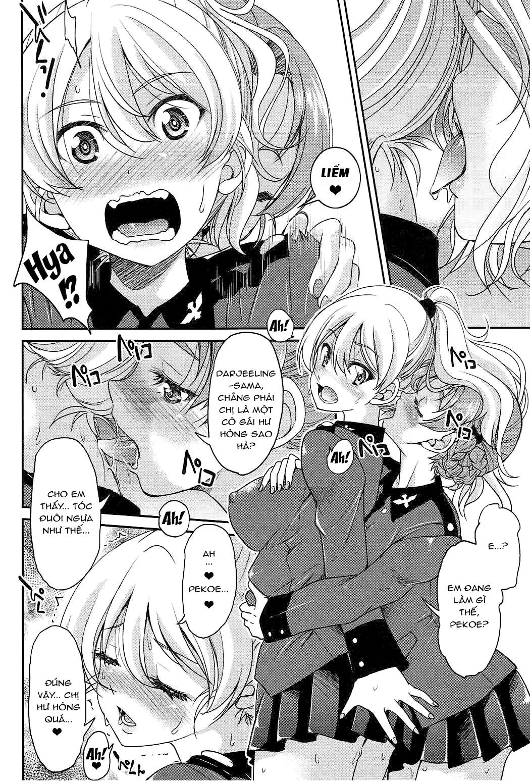 HentaiVN.net - Ảnh 7 - Darjeeling-sama no Ponytail (Girls und Panzer) [ダージリンさまのポニーテール] - Chap 1