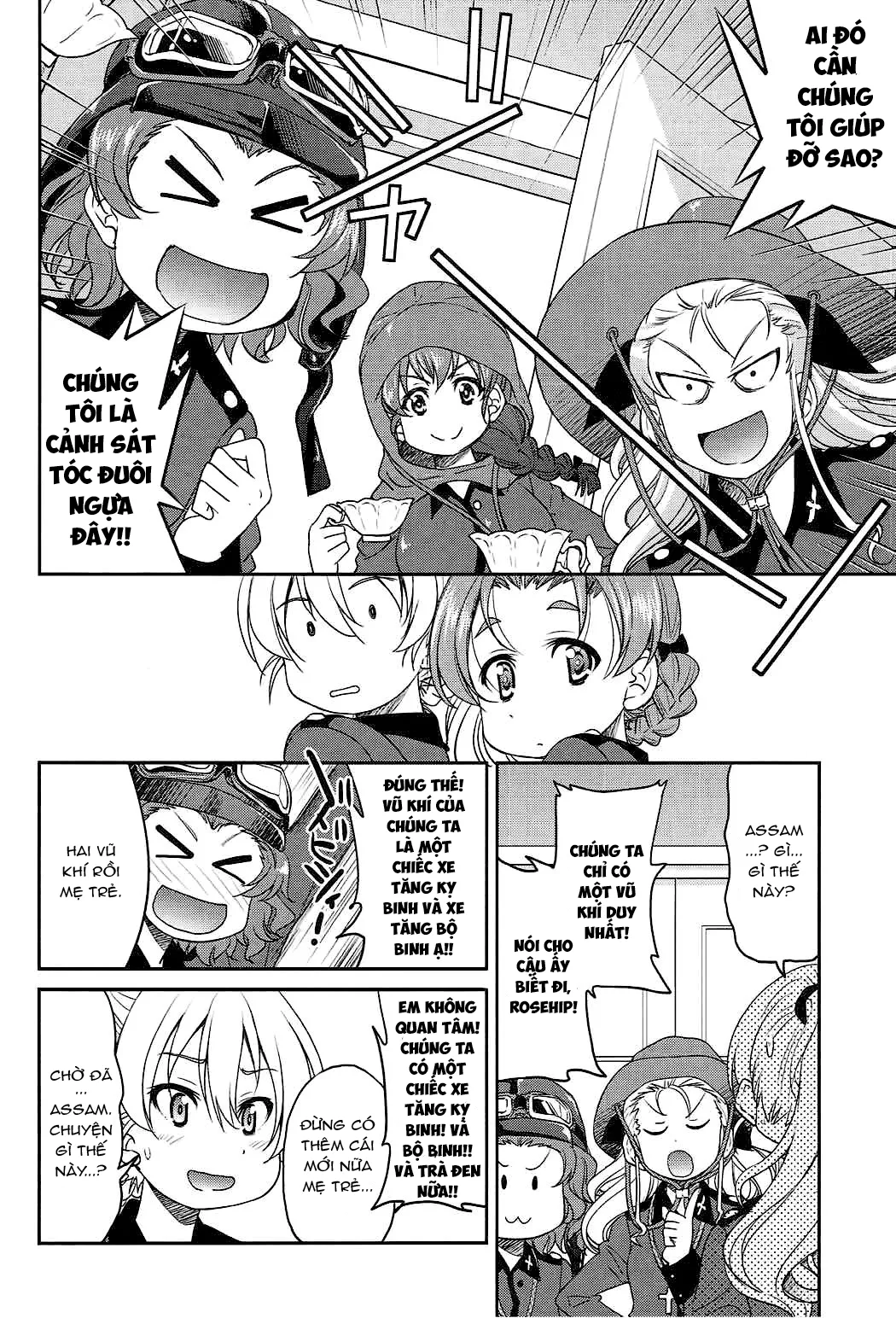 HentaiVN.net - Ảnh 9 - Darjeeling-sama no Ponytail (Girls und Panzer) [ダージリンさまのポニーテール] - Chap 1