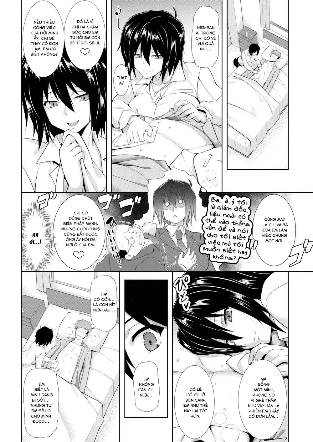 HentaiVN.net - Ảnh 4 - Làm Chị, Làm Vợ! [Addiction] - Chap 1