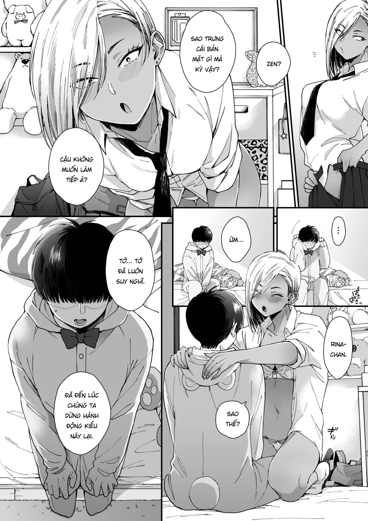 HentaiVN.net - Ảnh 12 - Gấu bông kiên định [Teddy Steady] - Chap 1
