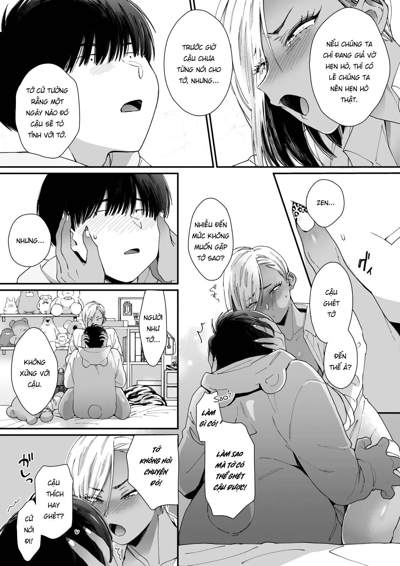HentaiVN.net - Ảnh 15 - Gấu bông kiên định [Teddy Steady] - Chap 1