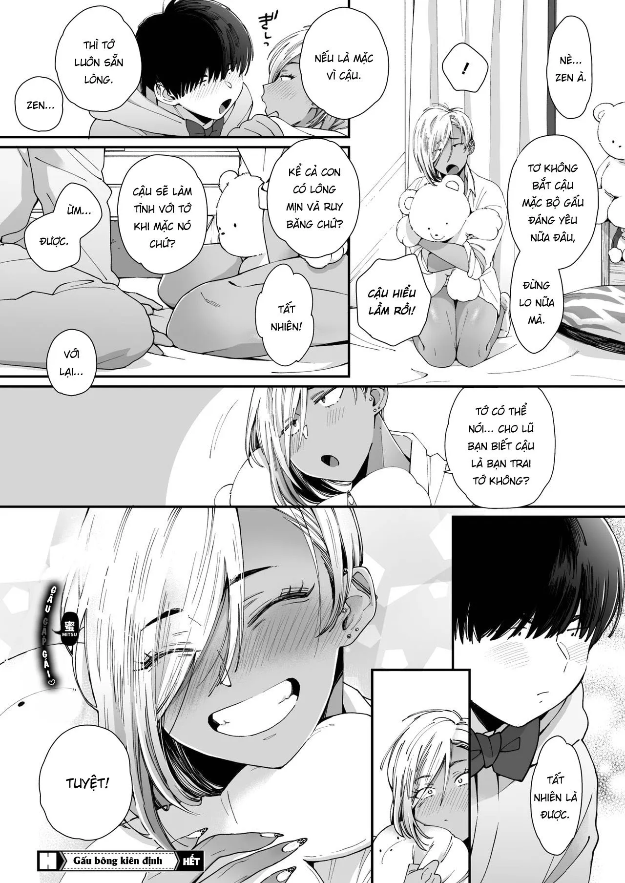 HentaiVN.net - Ảnh 26 - Gấu bông kiên định [Teddy Steady] - Chap 1