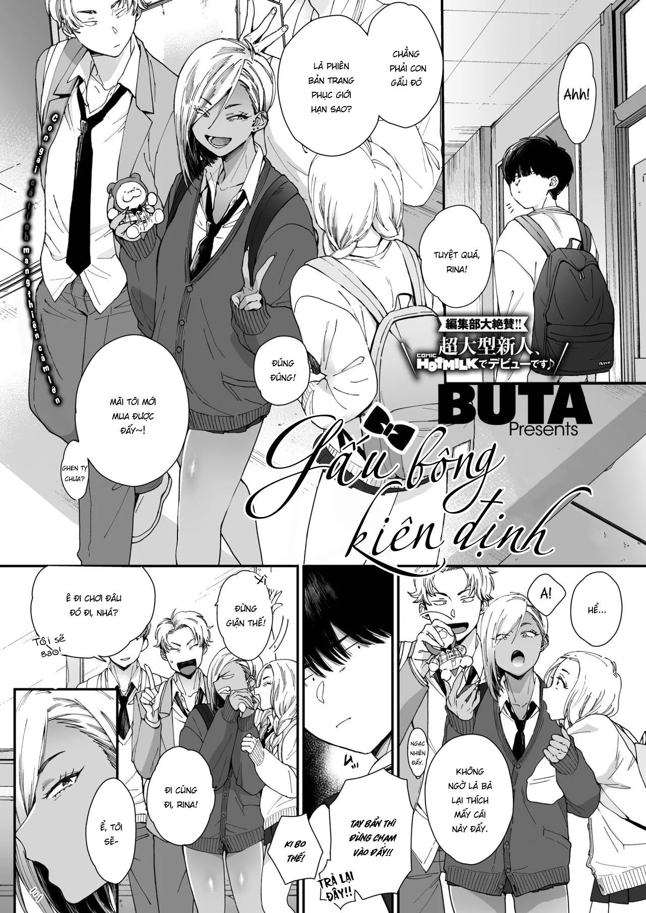 HentaiVN.net - Ảnh 3 - Gấu bông kiên định [Teddy Steady] - Chap 1