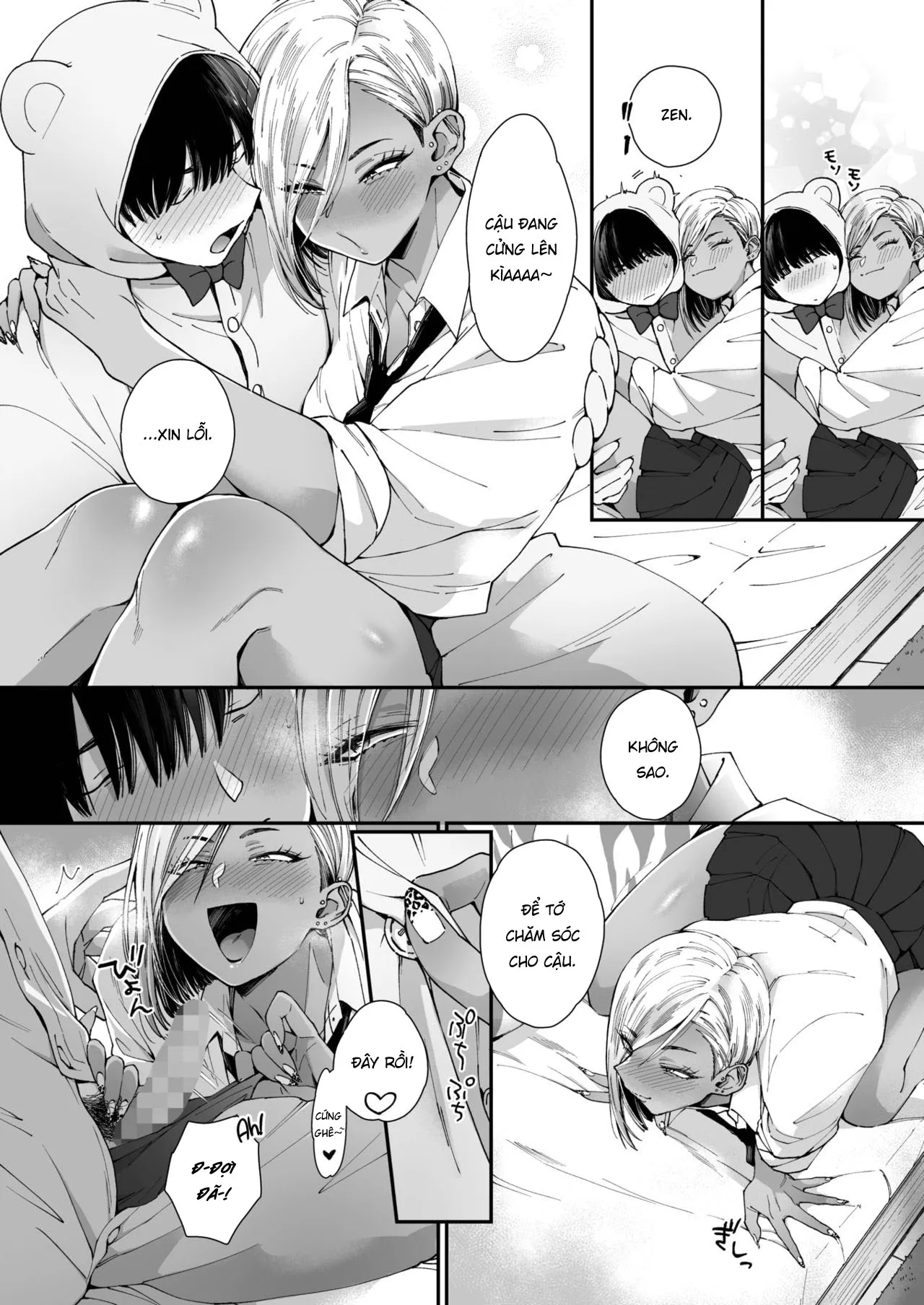 HentaiVN.net - Ảnh 8 - Gấu bông kiên định [Teddy Steady] - Chap 1