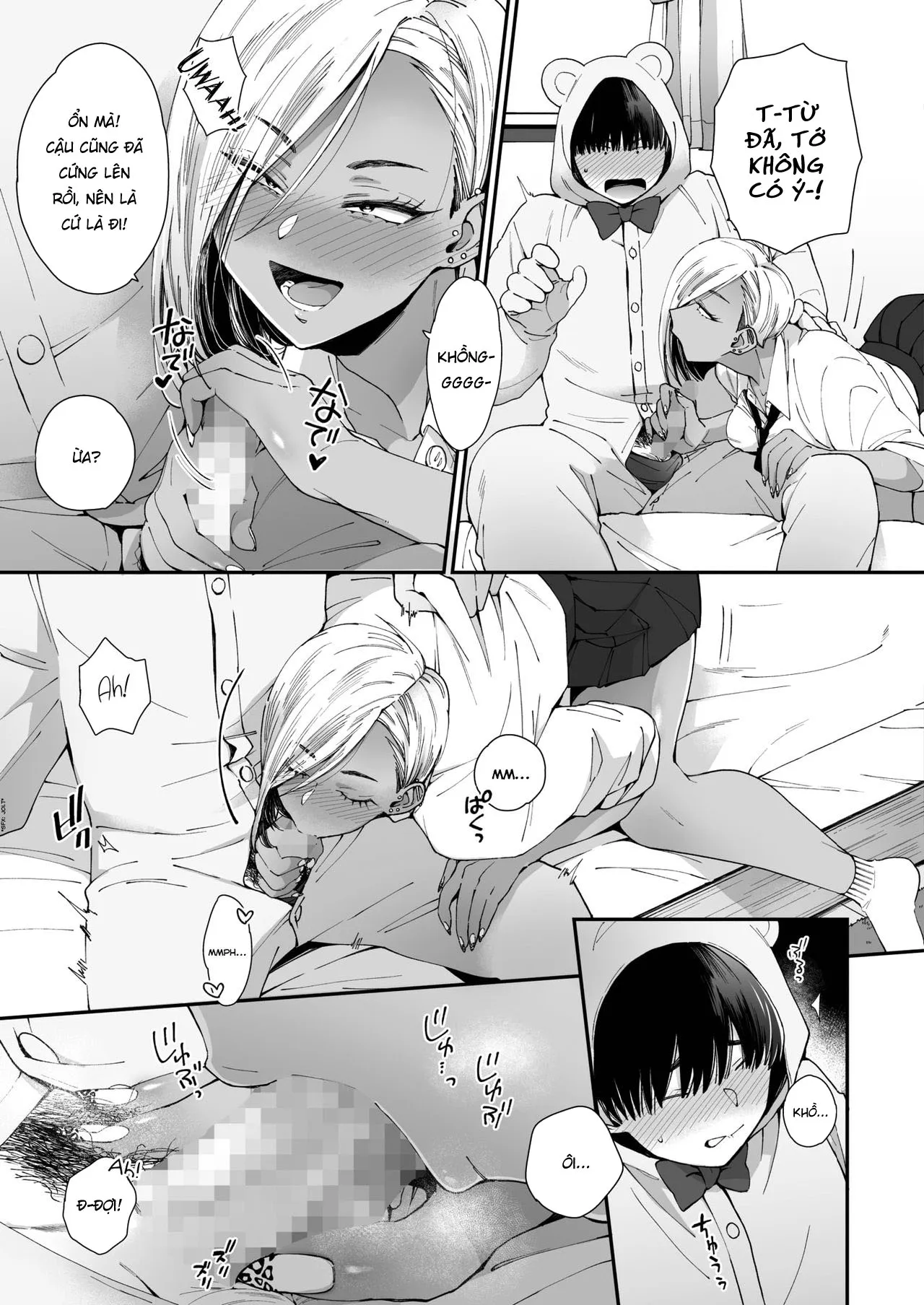HentaiVN.net - Ảnh 9 - Gấu bông kiên định [Teddy Steady] - Chap 1