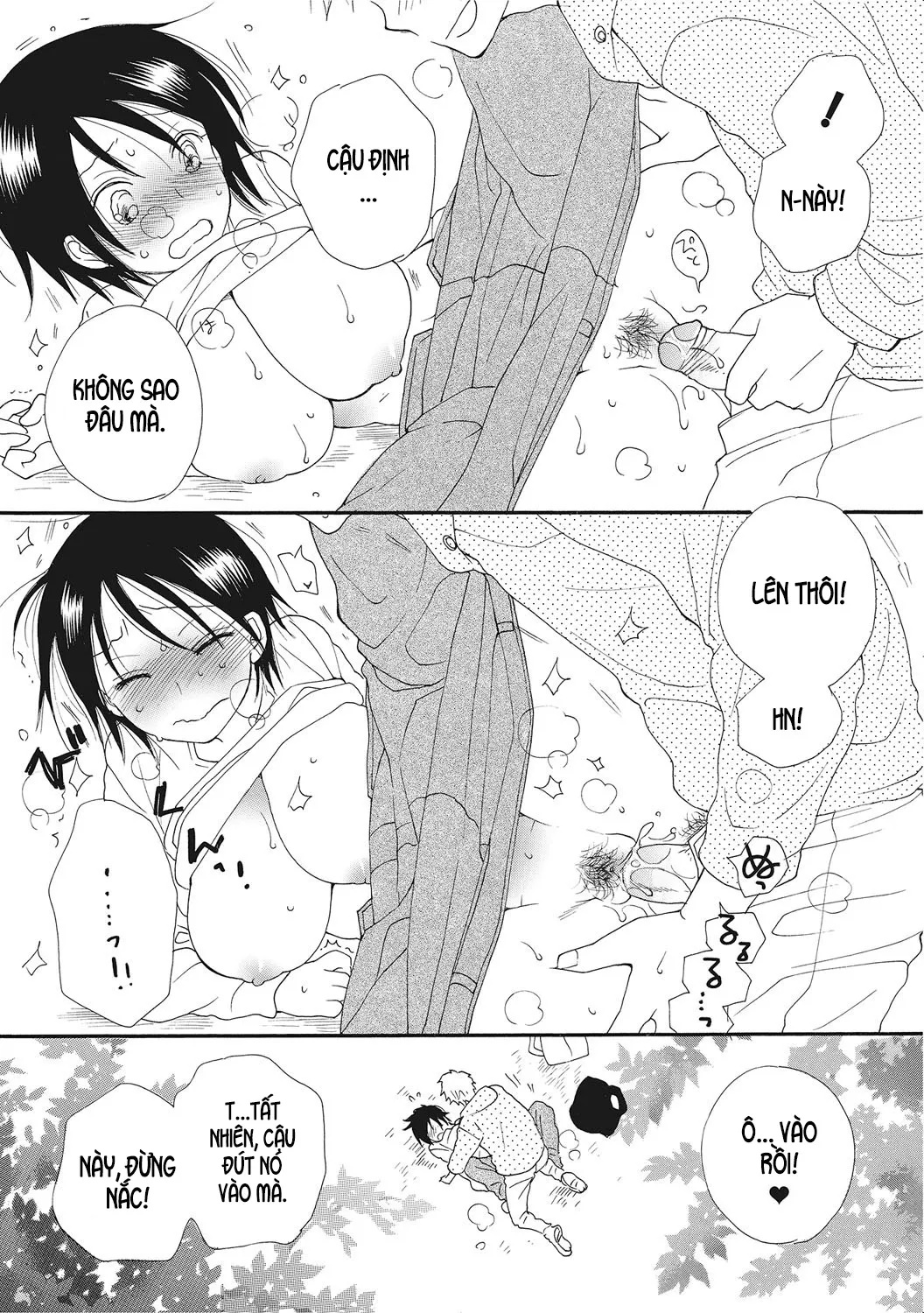 HentaiVN.net - Ảnh 7 - Địt Xoa Dịu giữa rừng nấm [Kinoko no Kami-sama The Mushroom God (Nyotaika! Monogatari 2)] - Chap 1