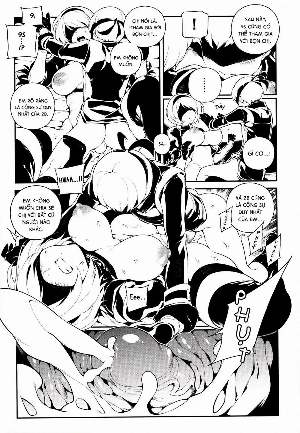 HentaiVN.net - Ảnh 21 - NieR: 2BR18 (NieR: Automata) - Chap 1