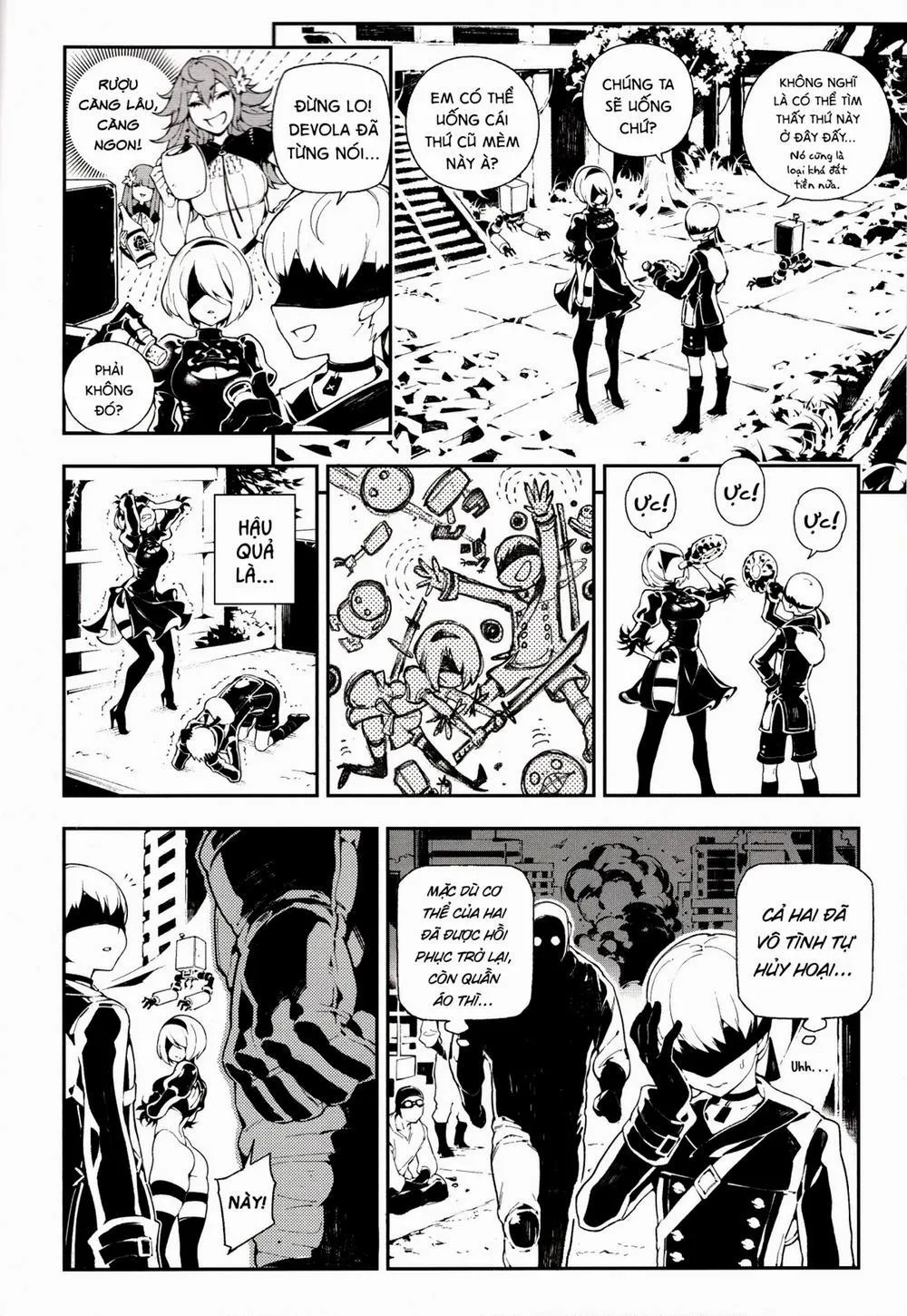 HentaiVN.net - Ảnh 4 - NieR: 2BR18 (NieR: Automata) - Chap 1
