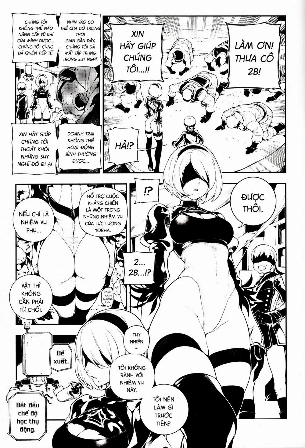 HentaiVN.net - Ảnh 5 - NieR: 2BR18 (NieR: Automata) - Chap 1