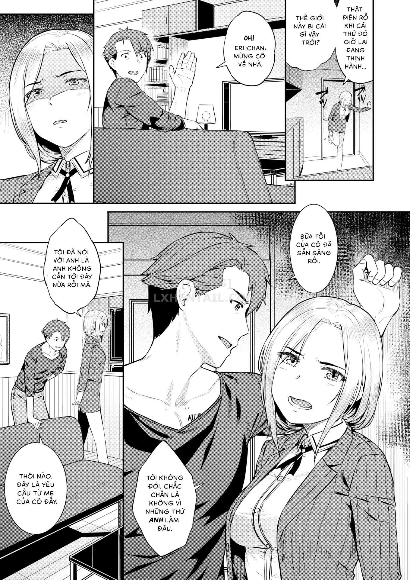HentaiVN.net - Ảnh 4 - kept:man - Chap 1