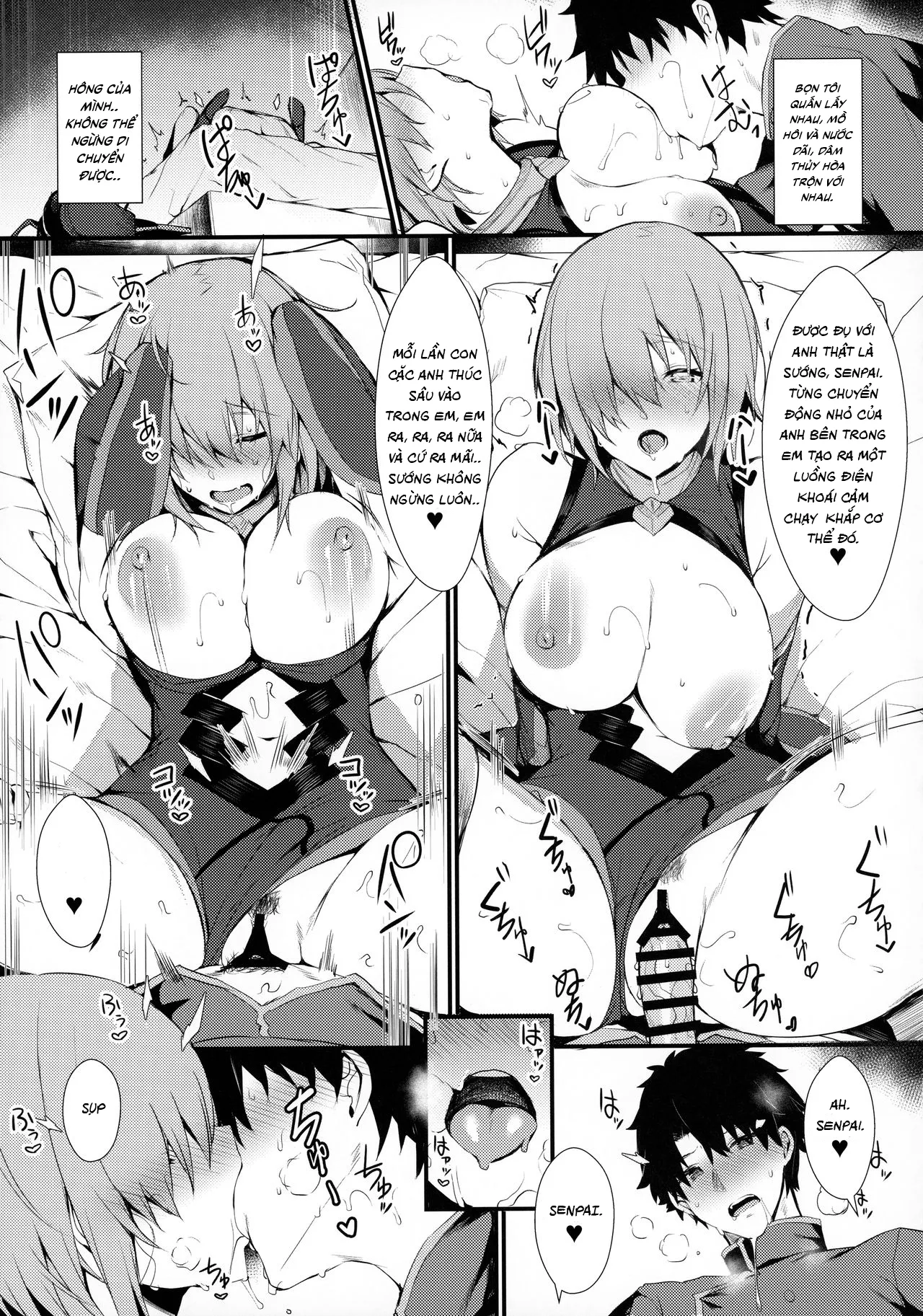HentaiVN.net - Ảnh 20 - [Fate] Hoạt Động Bí Mật Cùng Mash [Mash to Shitekita Kakushigoto; Secret Activities With Mash] - Chap 1