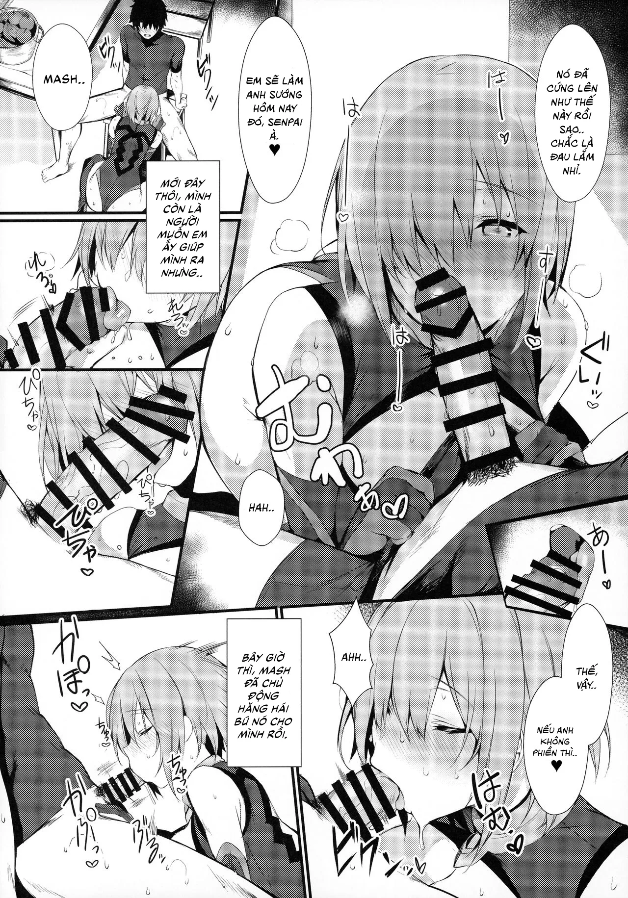 HentaiVN.net - Ảnh 7 - [Fate] Hoạt Động Bí Mật Cùng Mash [Mash to Shitekita Kakushigoto; Secret Activities With Mash] - Chap 1